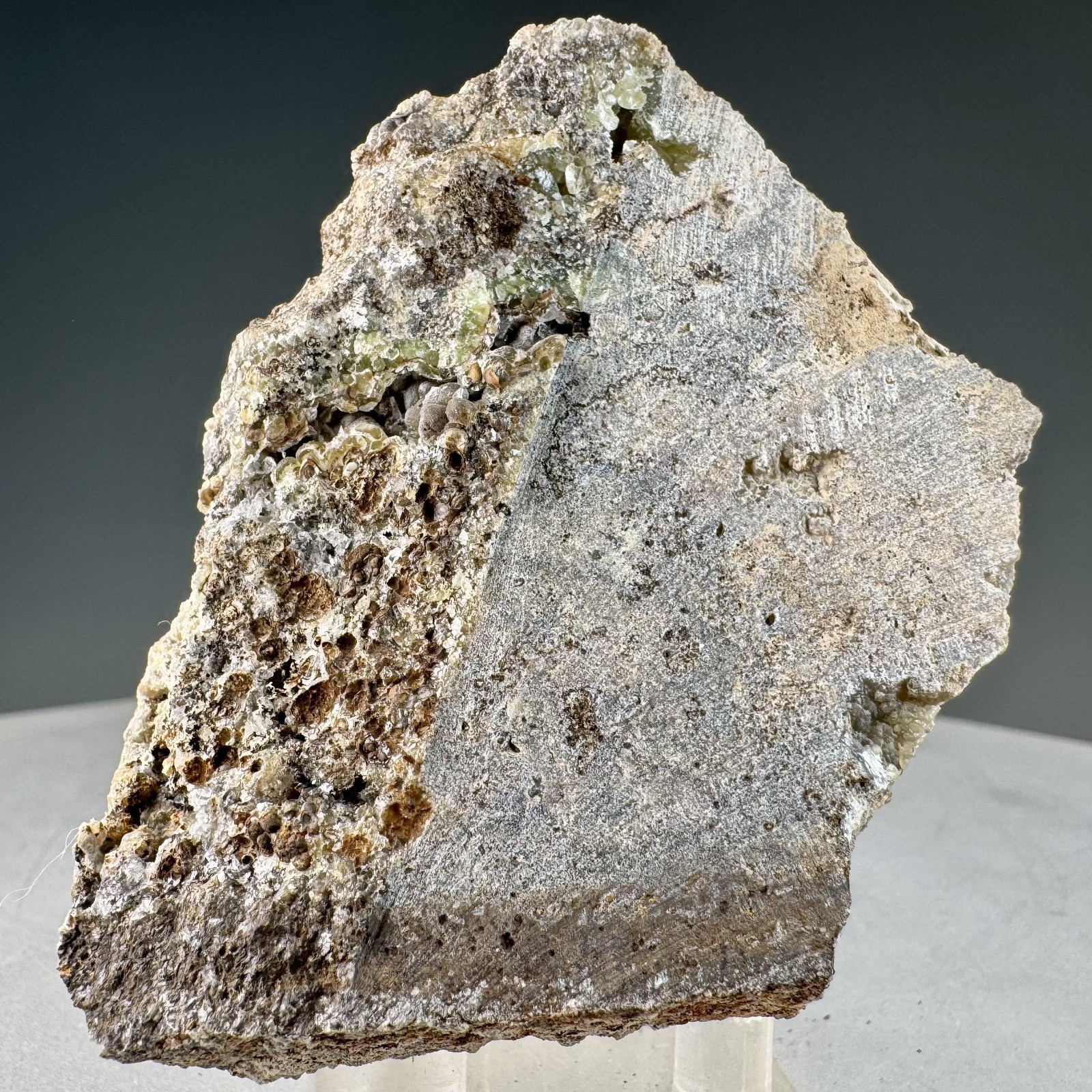 Fine Green Cuprian Smithsonite: 79 Mine, Chilito, Hayden area, Arizona- Classic!