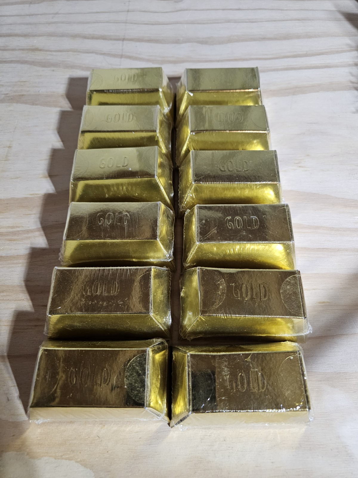 Gold Dig It Brick Grin Studios Sealed Lot Of 12 Gold 1 In 24 Boxes