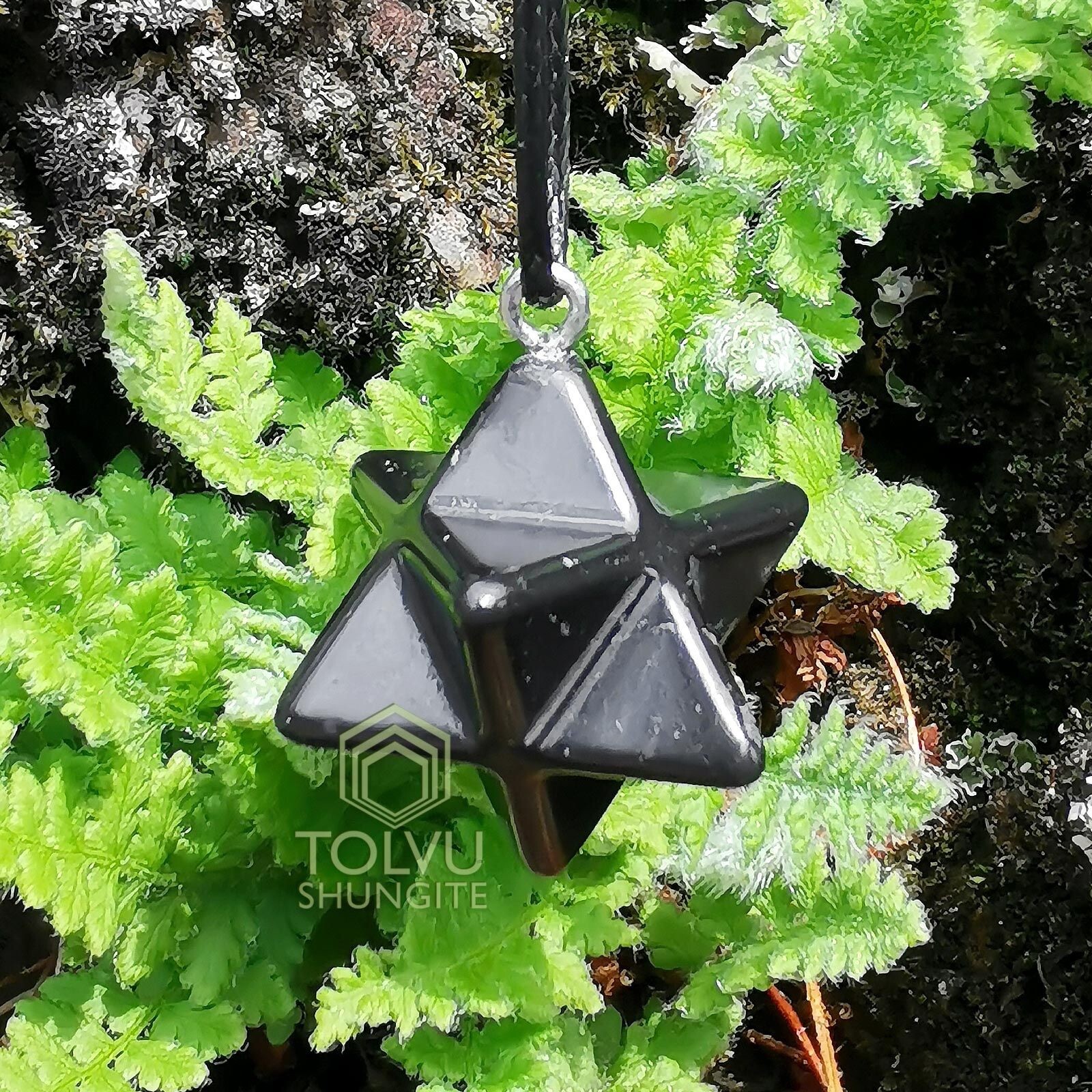 Shungite pendant Exclusive “Excellence” High Quality authentic shungite, Tolvu