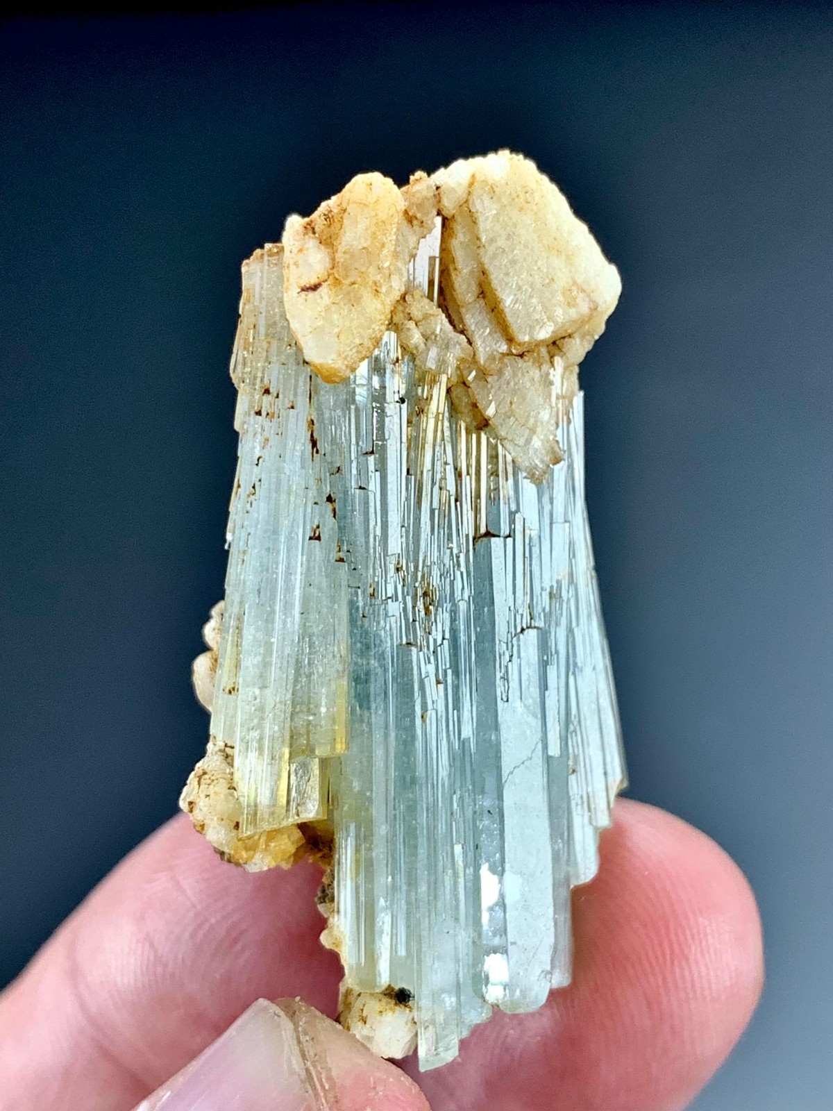 76 Carat Aquamarine Crystal Specimen From Pakistan