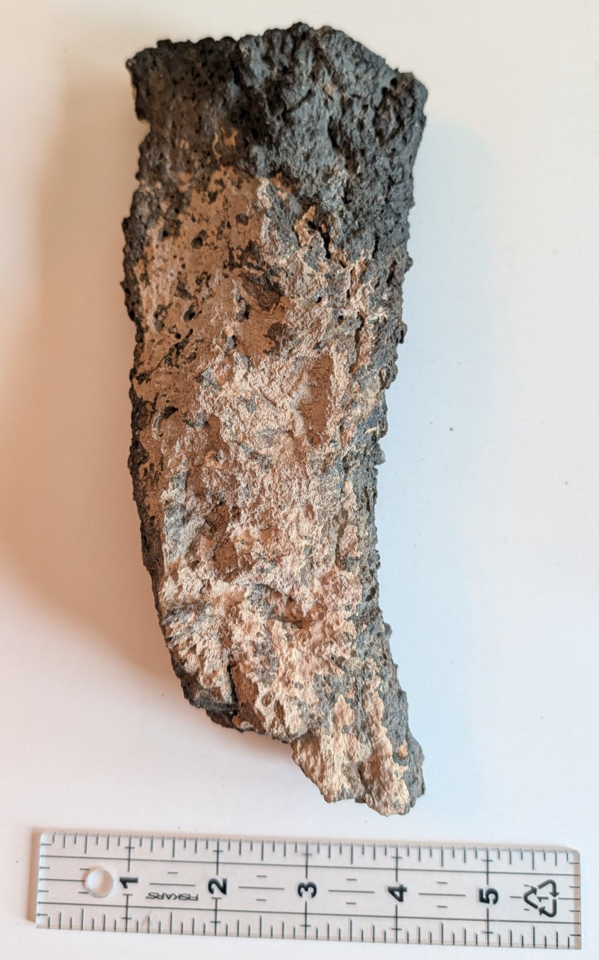 Vintage 1978 New Mexico Pahoehoe Rope Lava Rock Specimen Lot El Malpais Grants