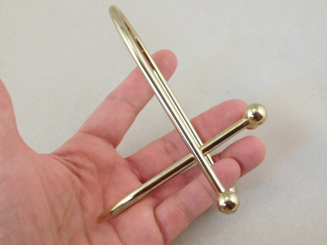 Easel Display Stand Medium Size Metal Gold/Brass Color