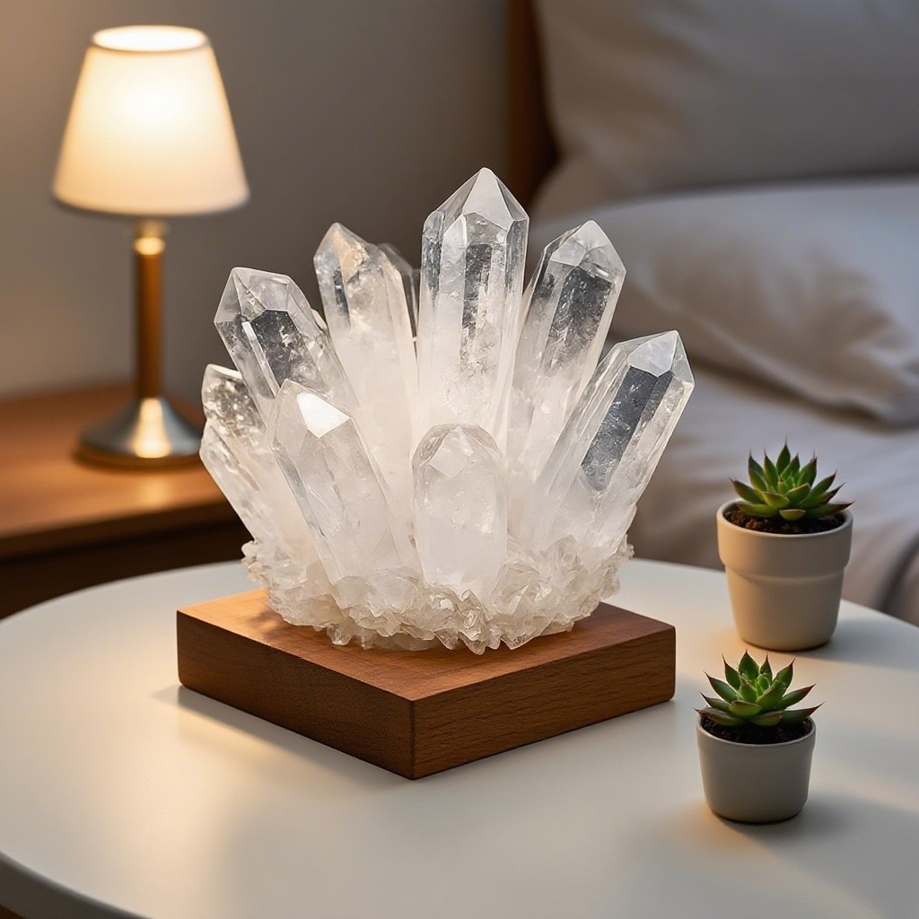 Rare Large Raw Clear Quartz Crystal Cluster Quartz Mineral Specimens Decor