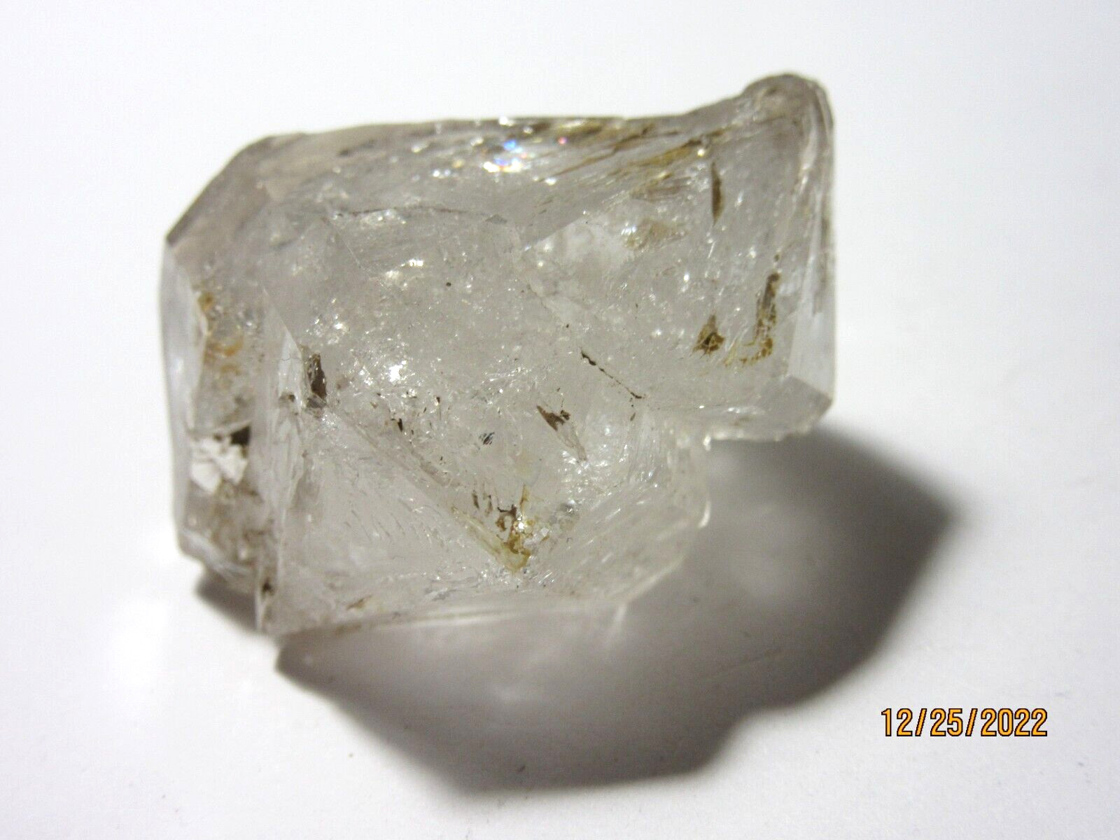 Natural Herkimer Diamond Quartz 1 5/8″ Crystal Herkimer, NY Reiki NHDQC-2