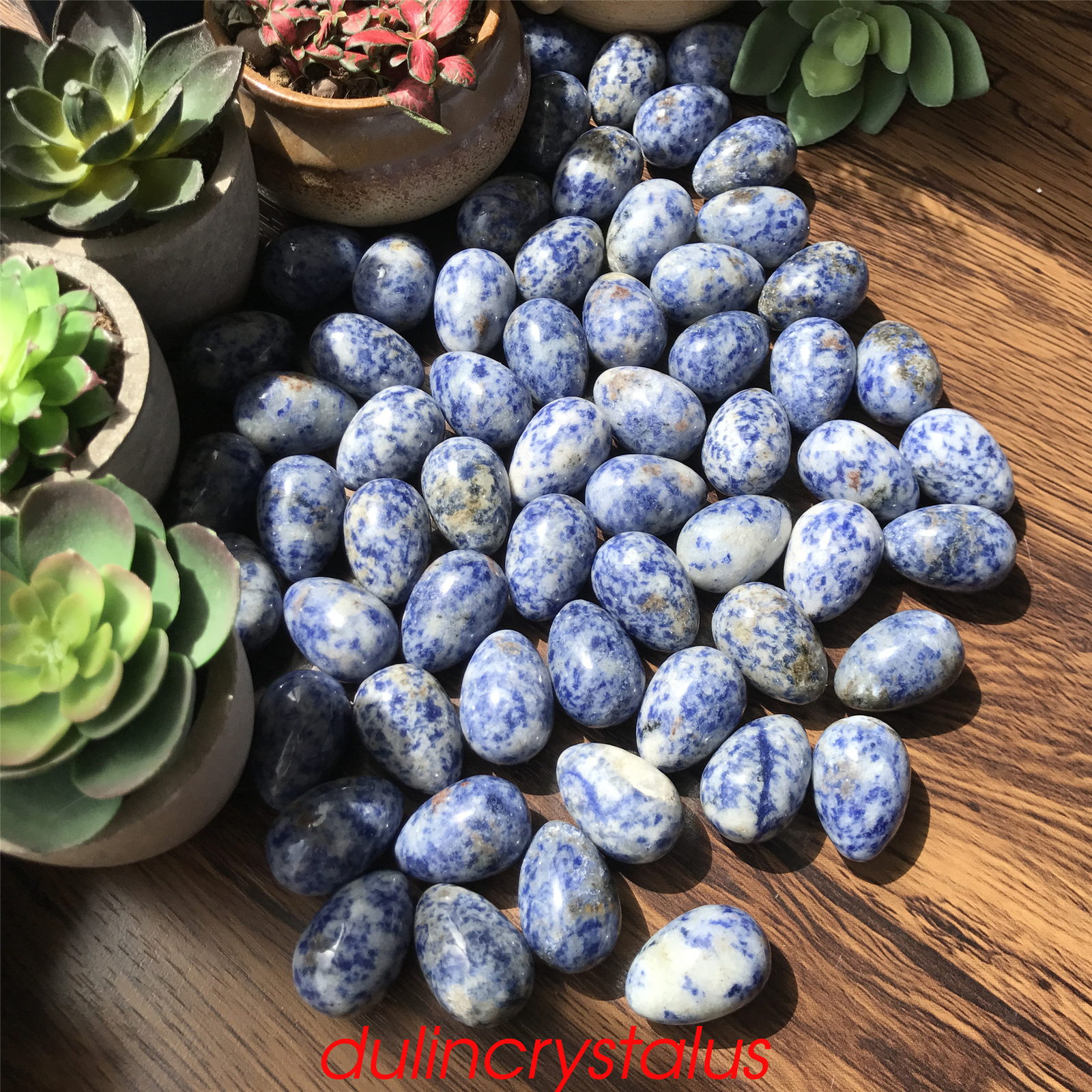 Natural Dot stone eggs quartz crystal pendant mineral carved skull reiki 10pcs