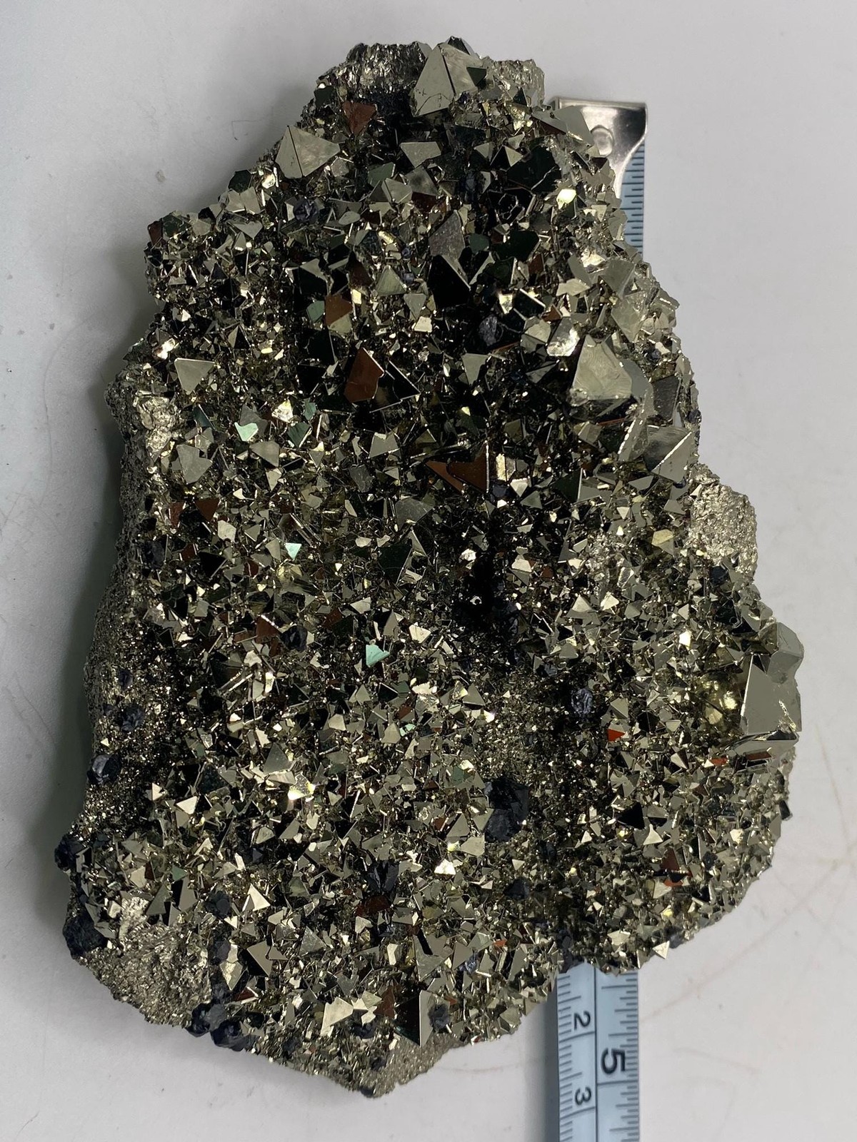 Octahedral Pyrite With Galena!