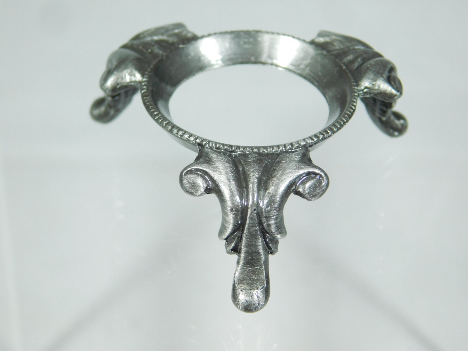 Sphere Display Stand Small Size Princess Design Pewter Color