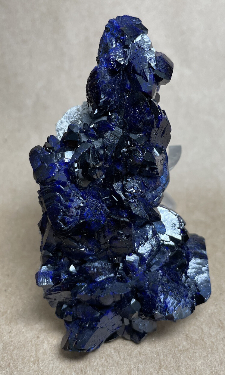~ 3 3/8” high x 1 3/4” x 7/8”, AZURITE, Milpillas Mine, Mexico