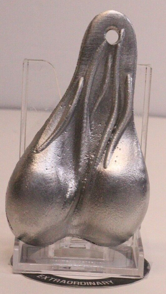 HAND POURED ALUMINUM Bull Nuts! Bolas De Toro! 4″ 3 Oz