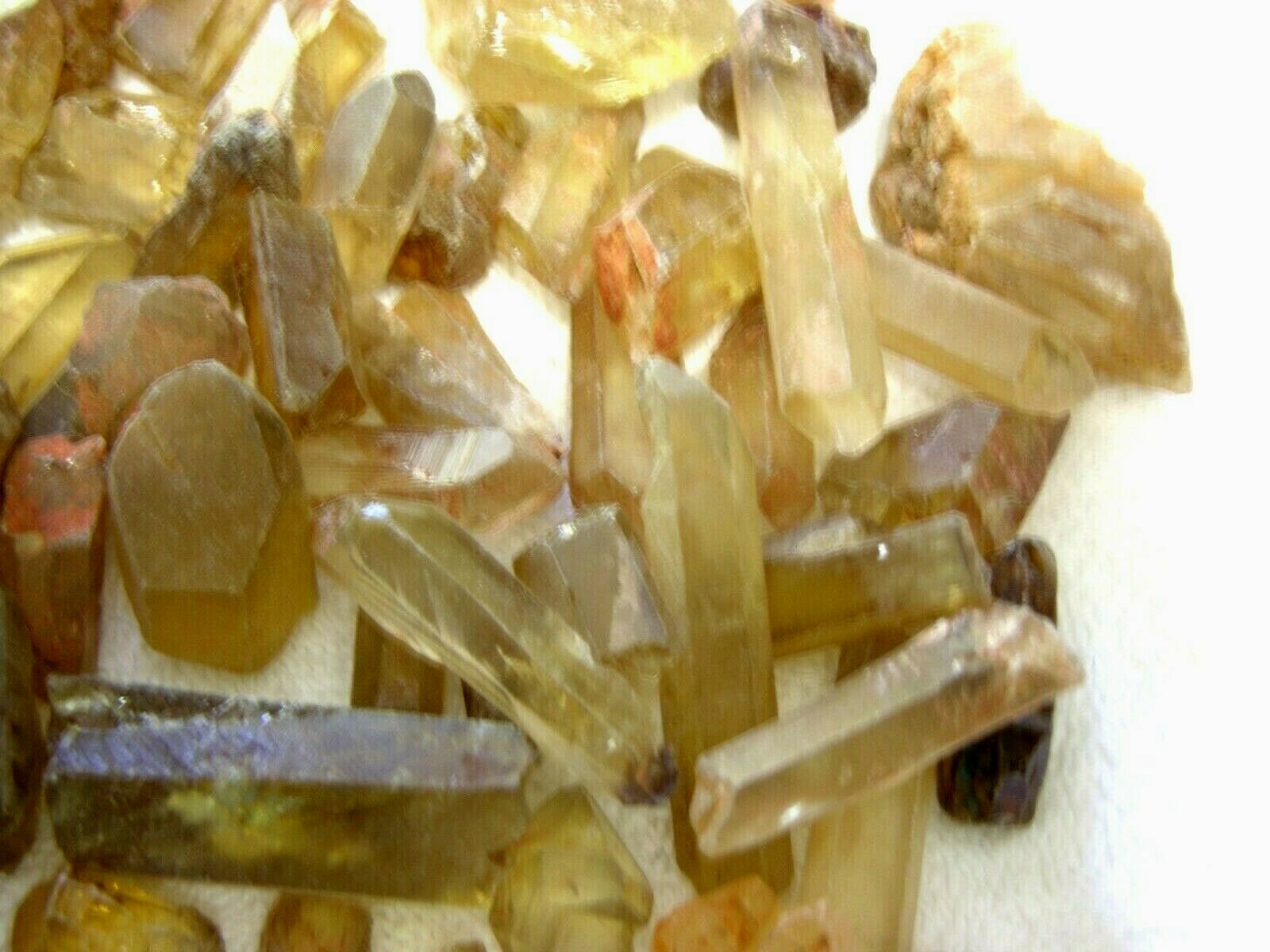 Citrine crystal Congo,Africa 1/2 pound lot 5 plus crystals per winner 1/2″ to 3″