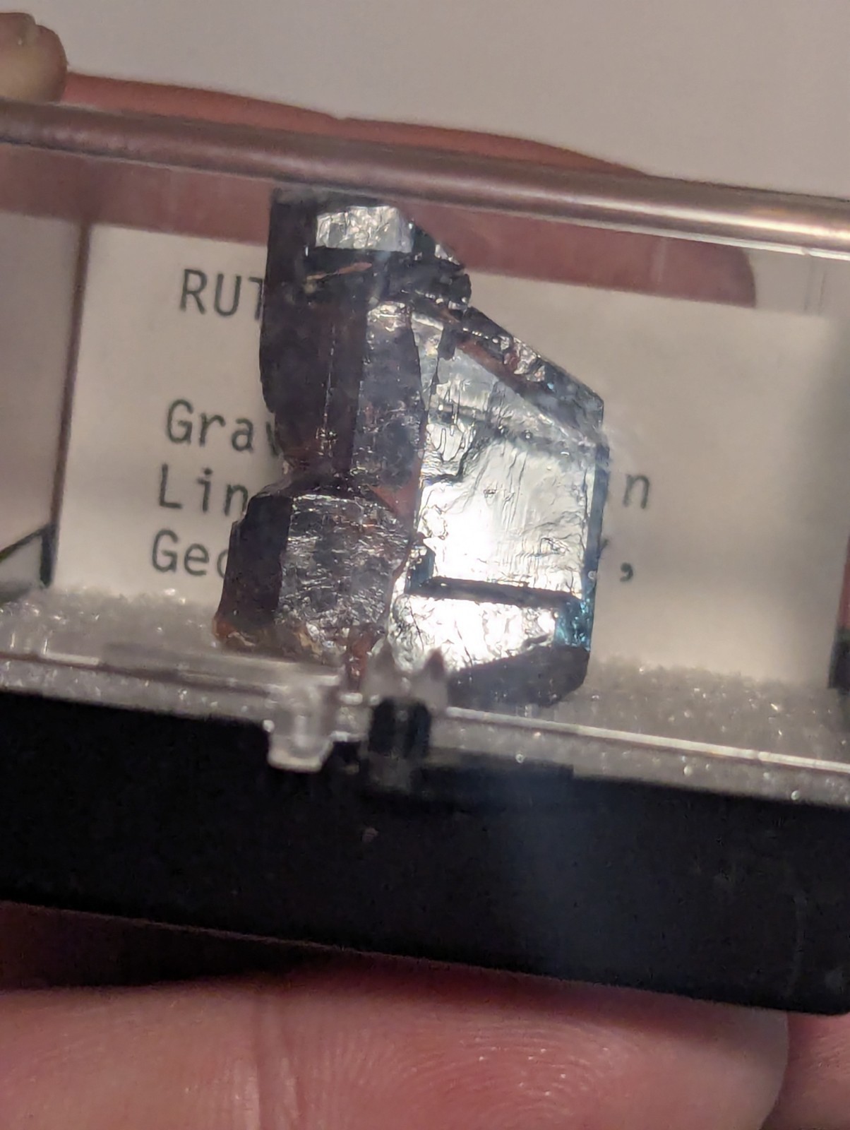 Large Natural Rutile Crystal Graves Mtn GA Georgia