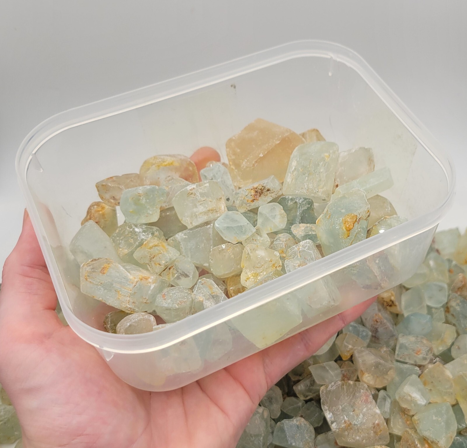 100g Topaz Crystal LOT! – Jos Plateau, Nigeria – Rough Blue Topaz Gemstones