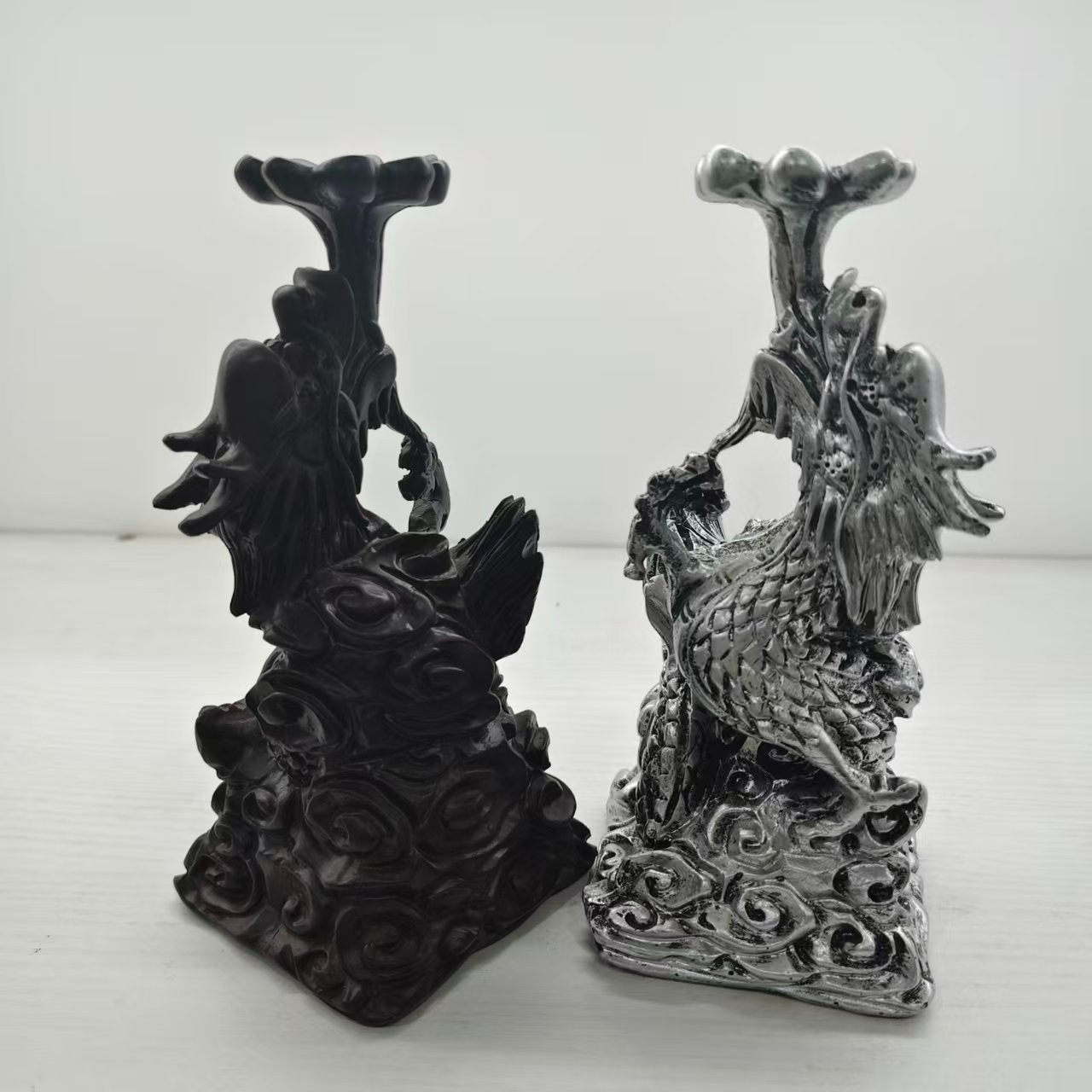 water spray dragon shape stand for crystal sphere