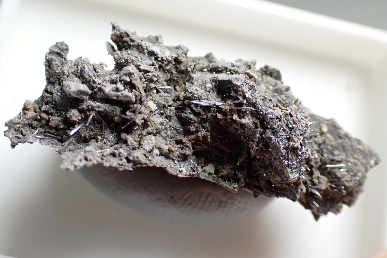 SELENIUM * CRYSTALS ON MATRIX * VERY RARE !!! Radvanice, CZECH REPUBLIC