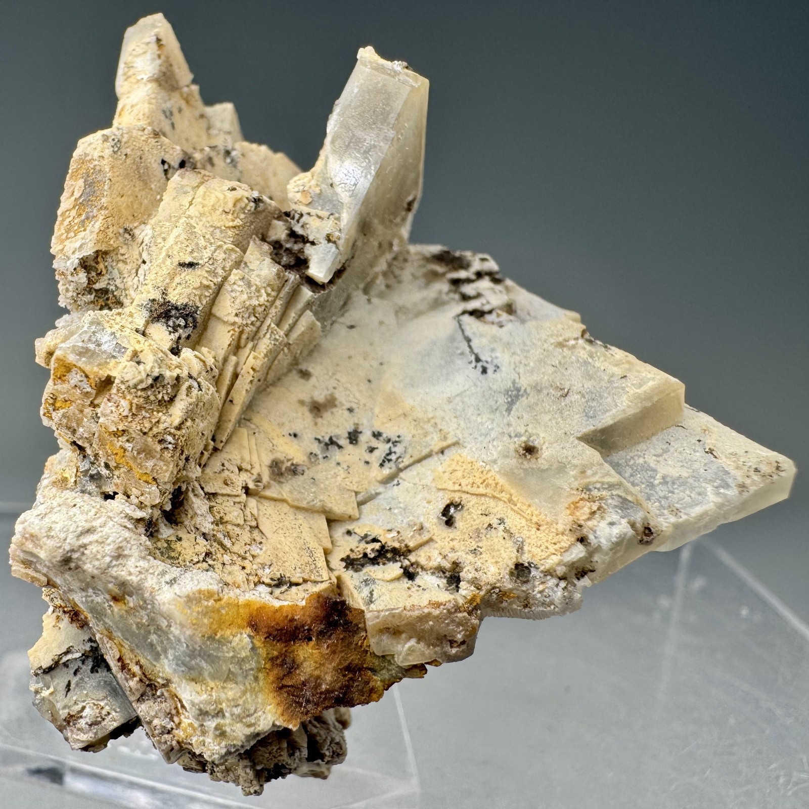 Fine Baryte Crystal Group: Paga No. 1 Mine, Cartersville, Georgia- Classic!!