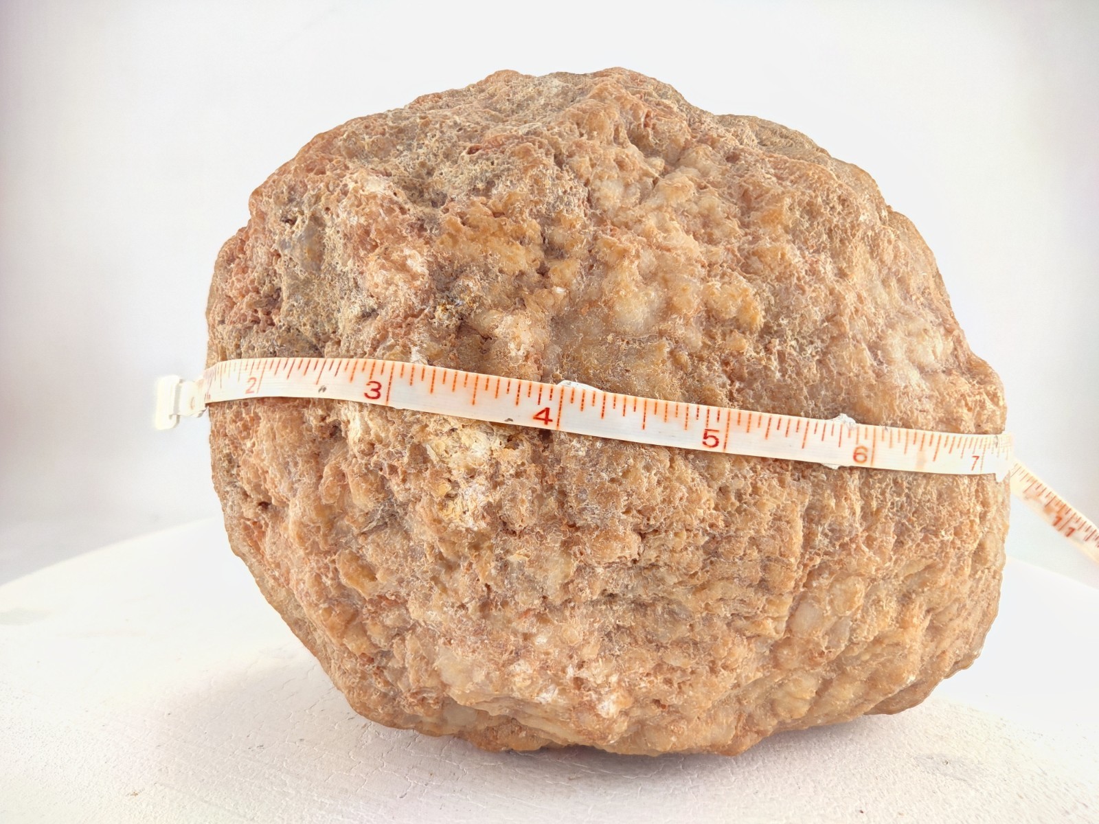 7.5″ Unopened Geode Nodule Whole Natural Large Quartz Crystal 7.3 LB Kentucky