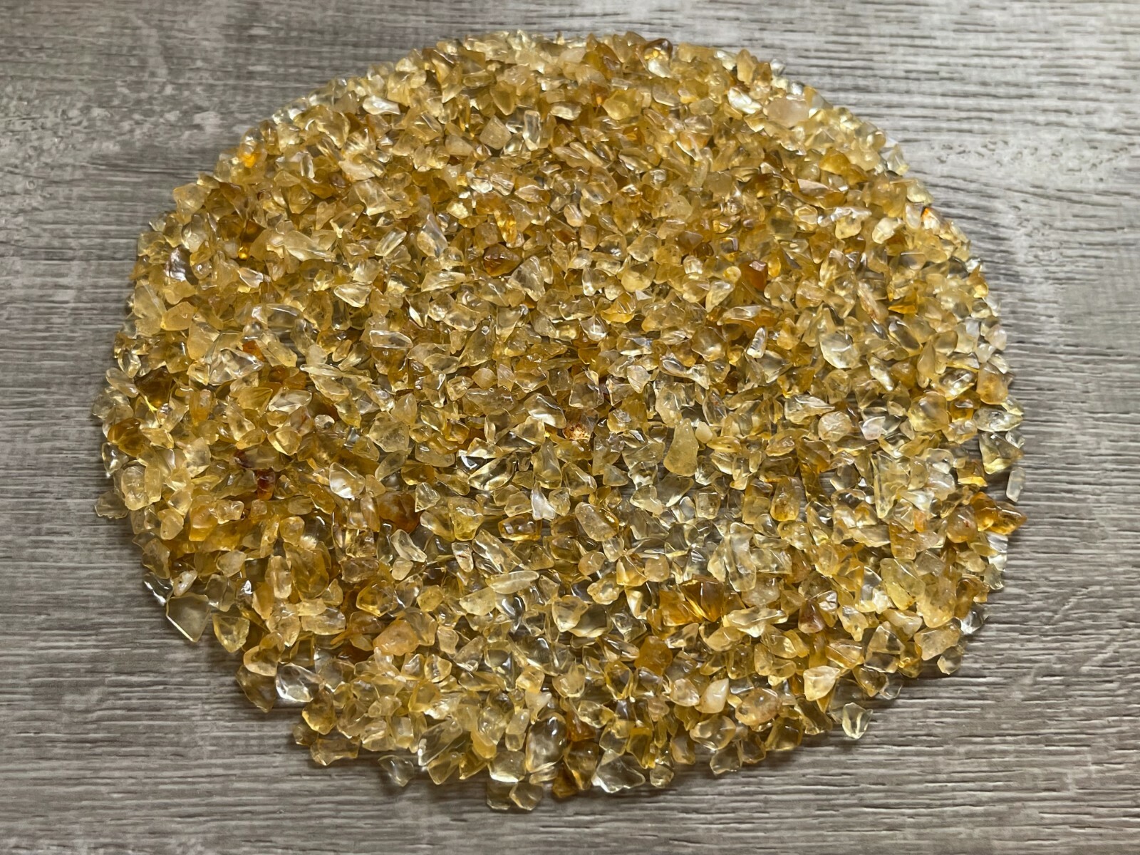 Grade A+++Citrine Semi Tumbled Gemstone Mini Chips 3 – 6 mm, Wholesale Bulk Lot