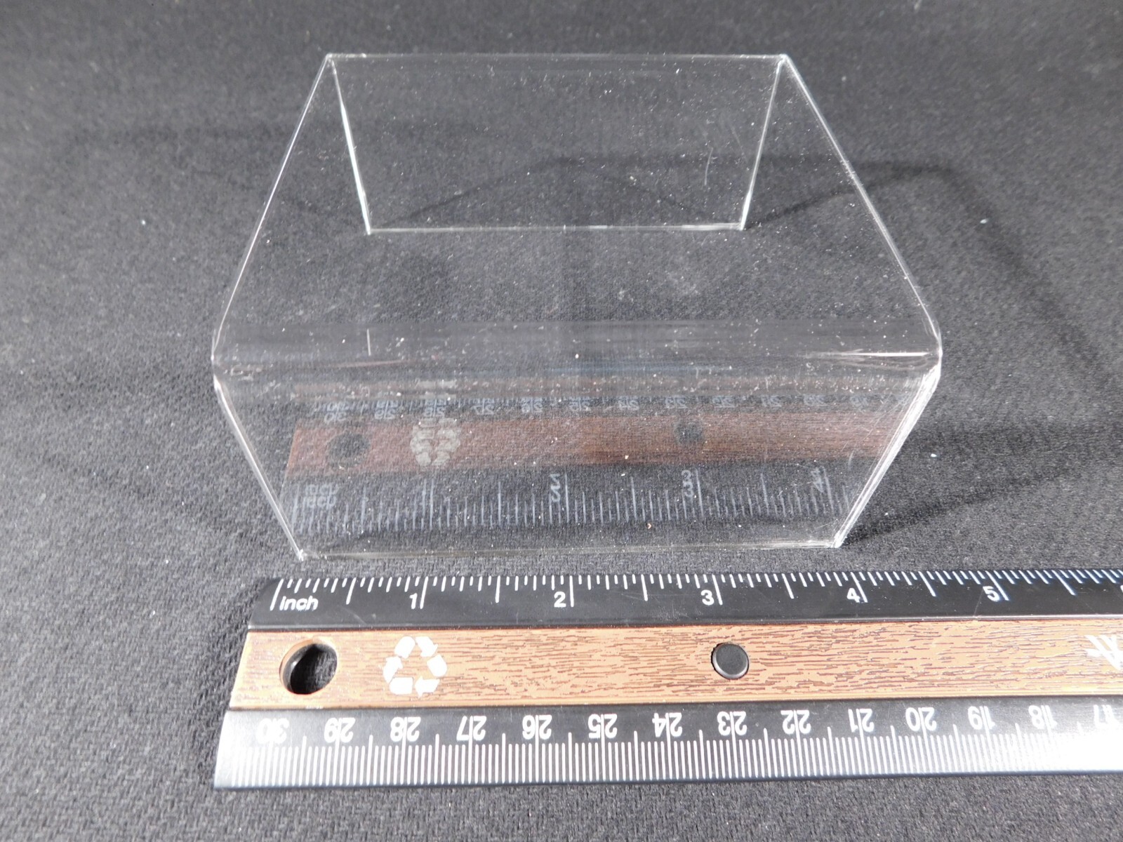 Display Stand Riser Type Clear Lucite Medium Size Short