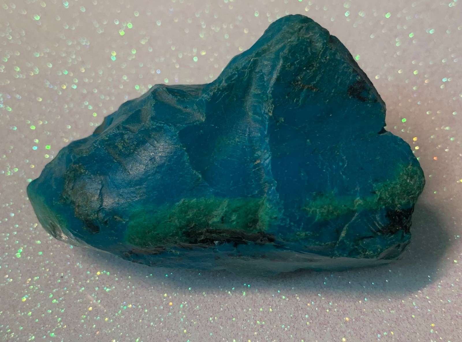 Chrysocolla BEAUTIFUL SPECIMEN TEAL TURQUOISE GREEN BLUE
