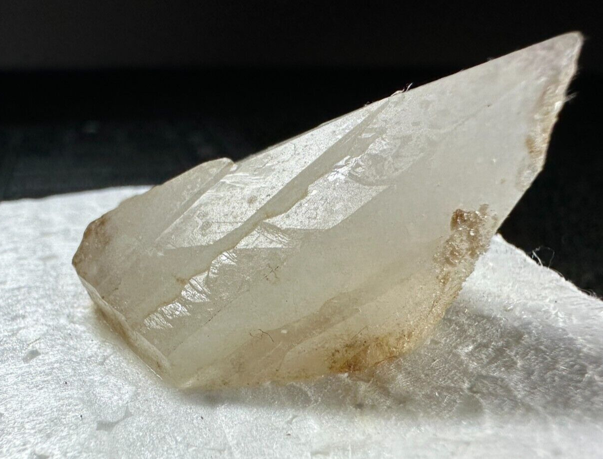 ➤ 1-1/2″ WHITE DOGTOOTH CALCITE Pleasant Ridge Rensselaer Indiana VIDEO➤435