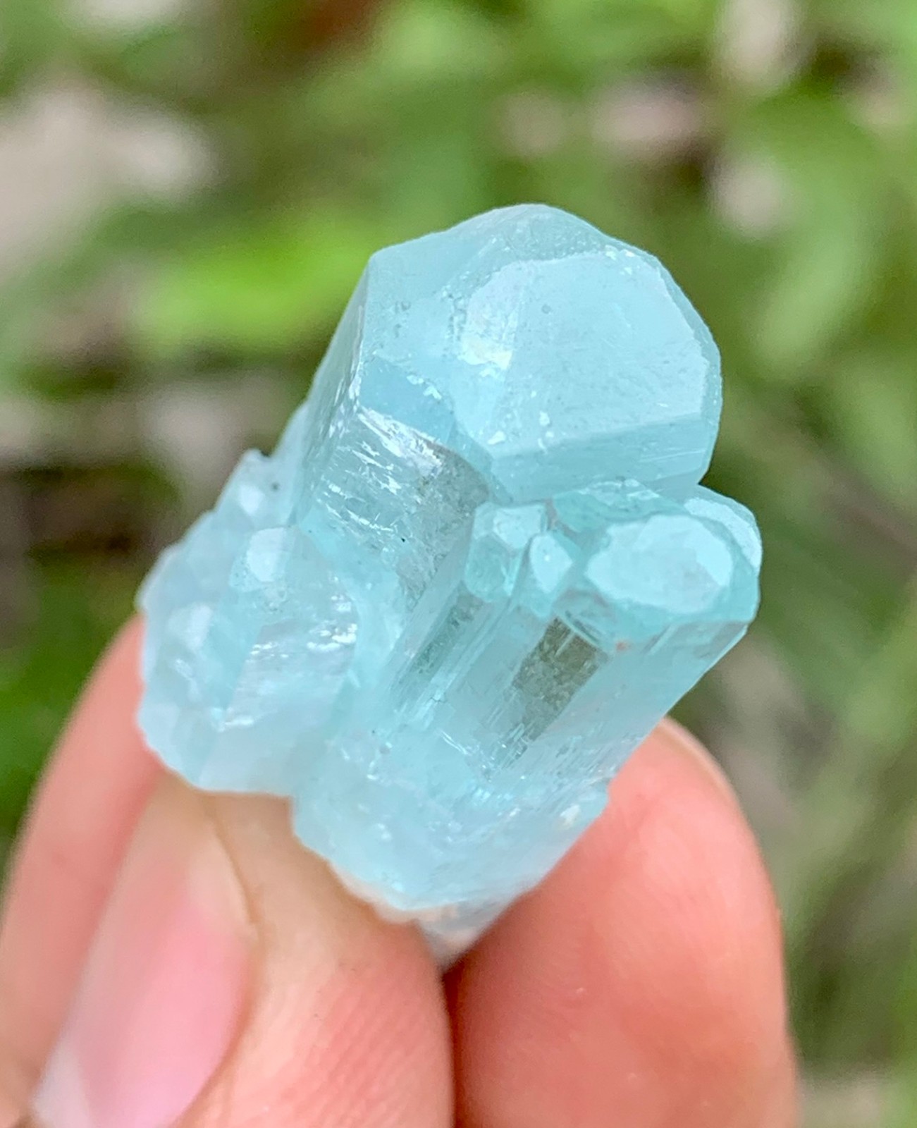 Sky Blue Aquamarine Crystal Specimen From Shigar Mine, Pakistan- 10 Grams