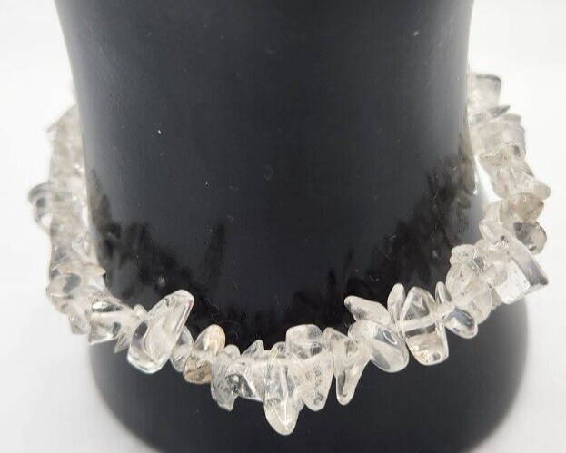 Clear Quartz Chip Bracelet – The Master Healer!