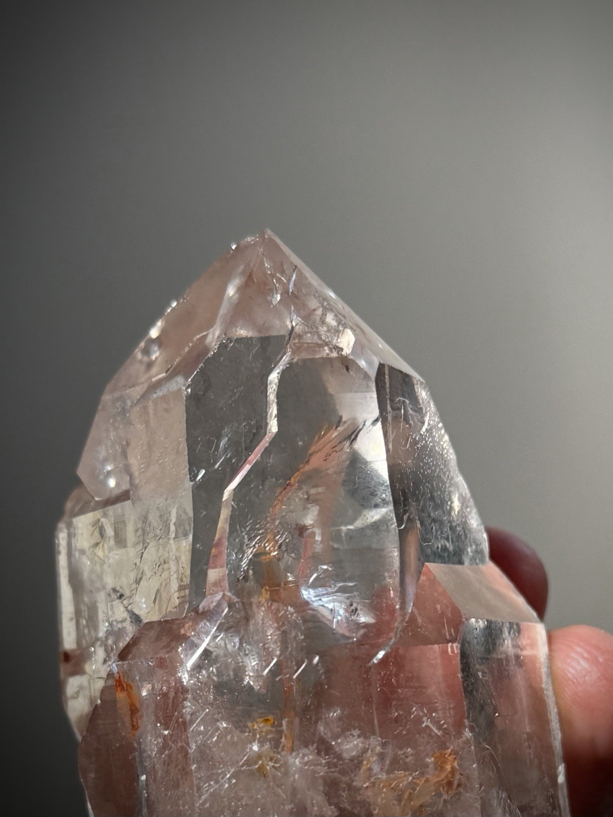 Cathedral Quartz Crystal Iron Quartz Glassy Quartz Window Quartz Brazil Crystal