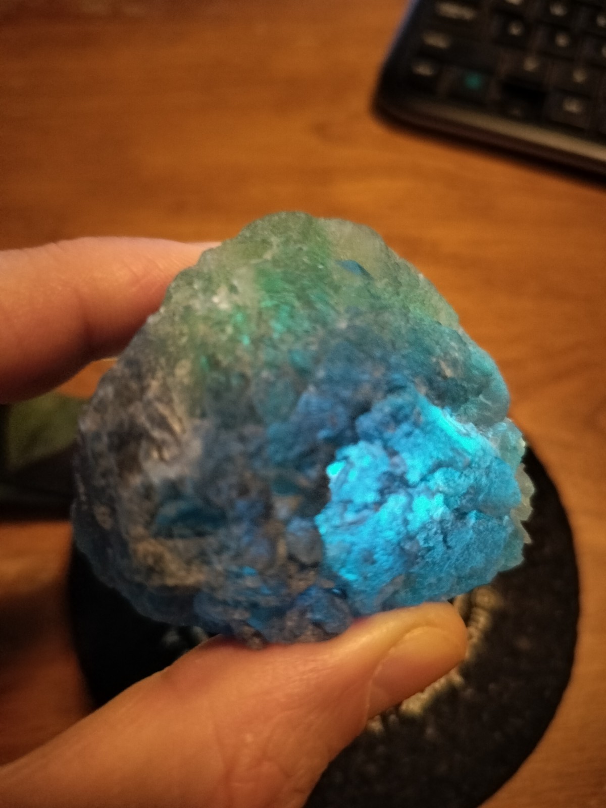 Blue & Green Fluorite from the Mauterndorf Quarry in Salzburg, Austria * Large