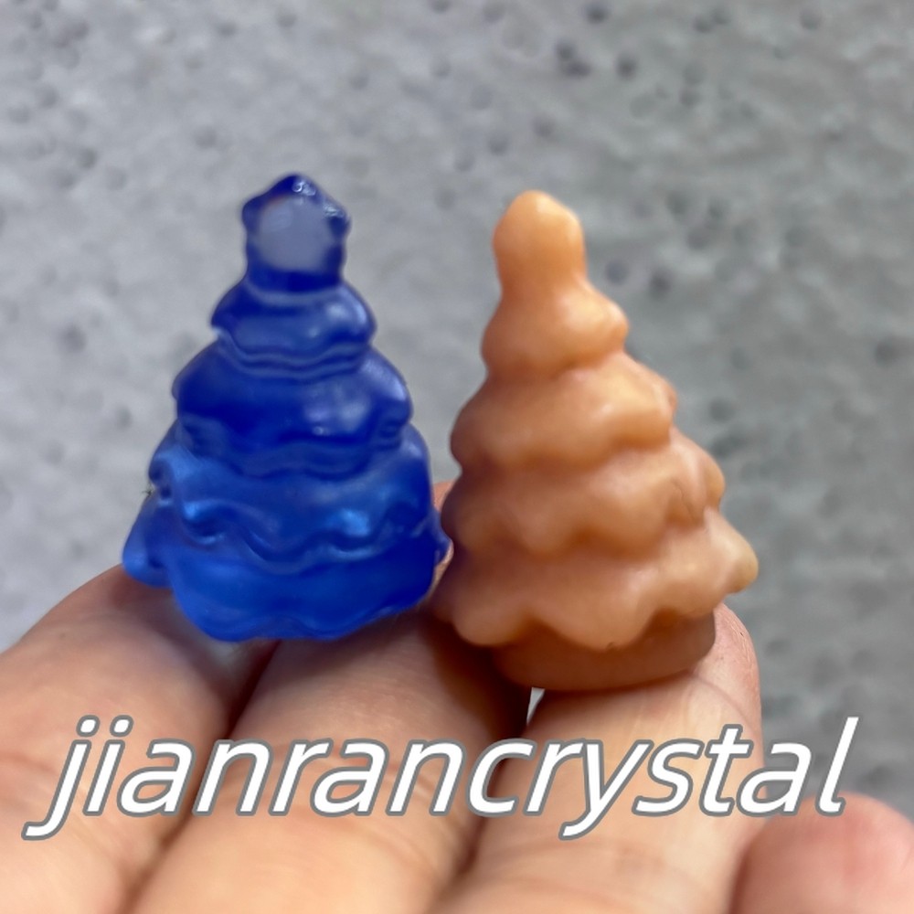50pcs MIX Natural Quartz Crystal Christmas Tree Skulls Carved Skull Wholesale