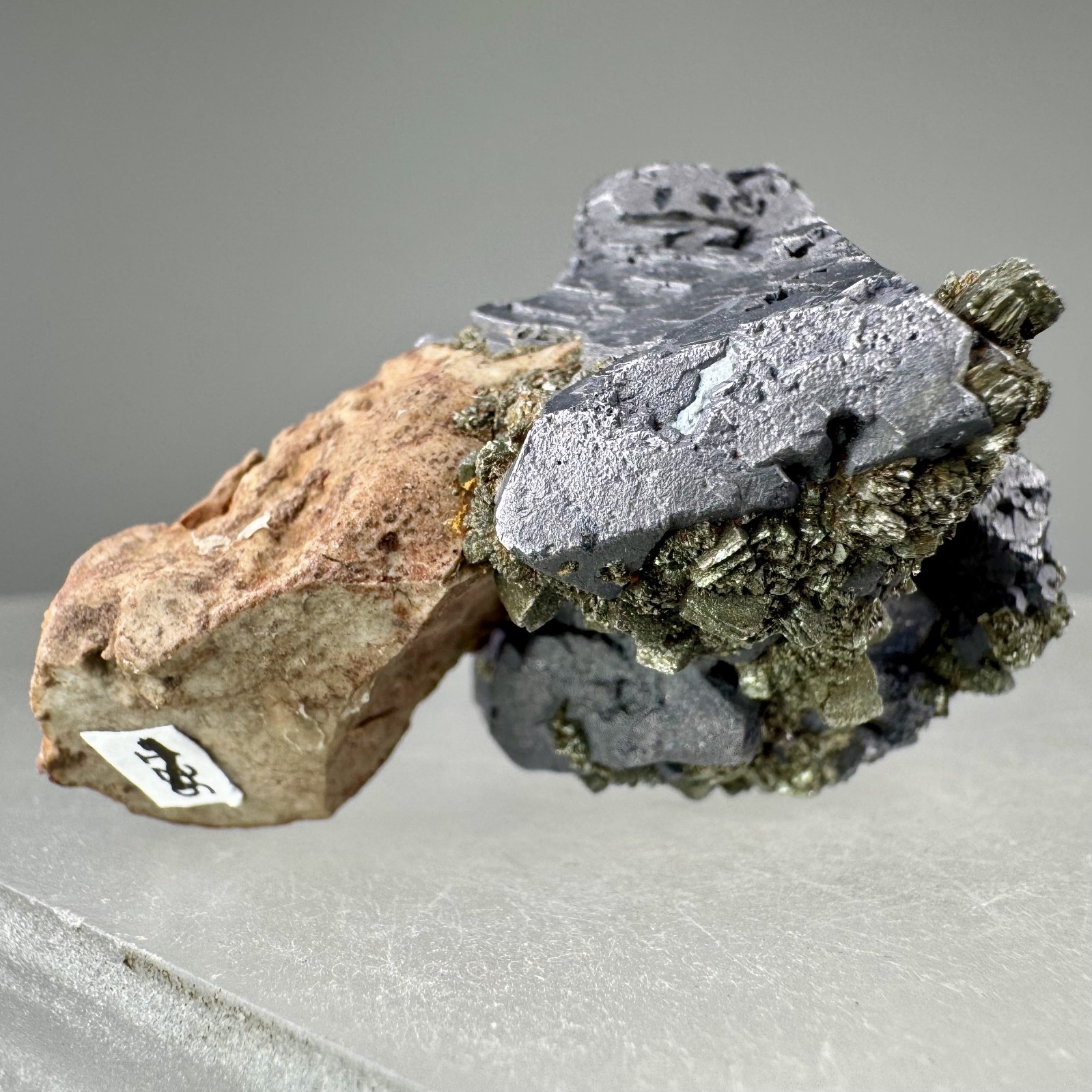 Galena, Marcasite: Picher Field, Tri-State Mining District, USA