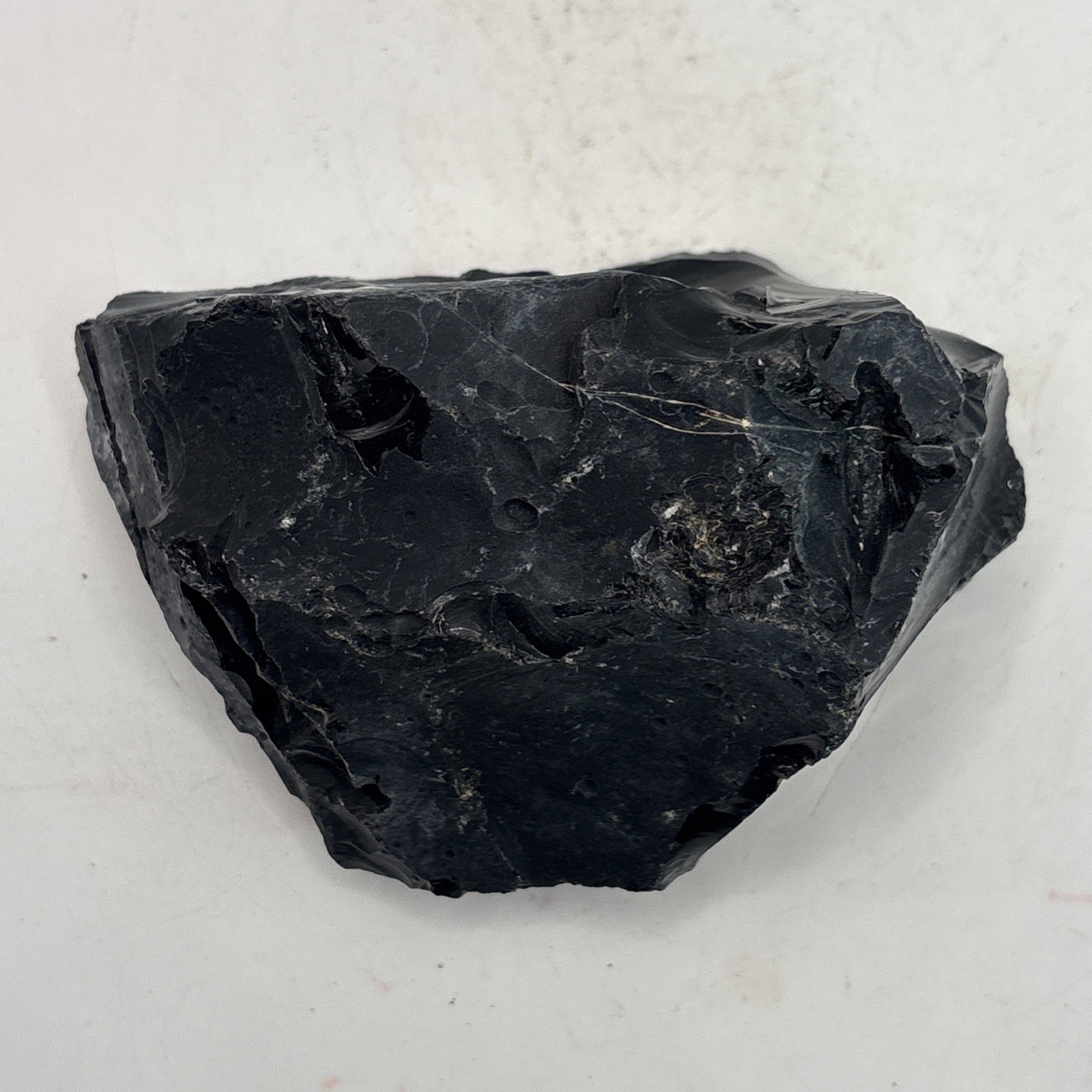 Beautiful Spider Web Obsidian Specimen 336 Grams