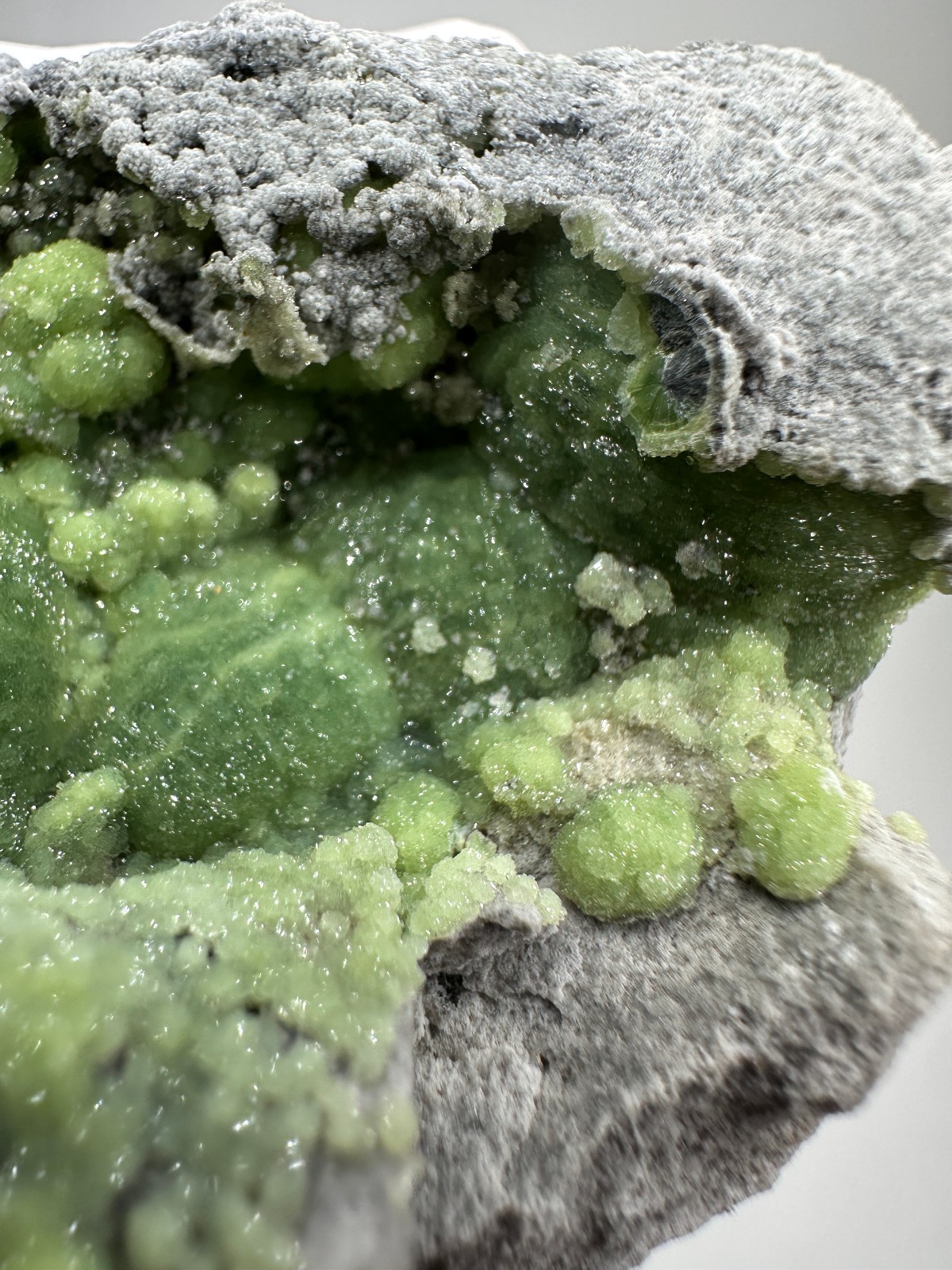 Beautiful Large RARE GREEN Wavellite Specimen from Arkansas
