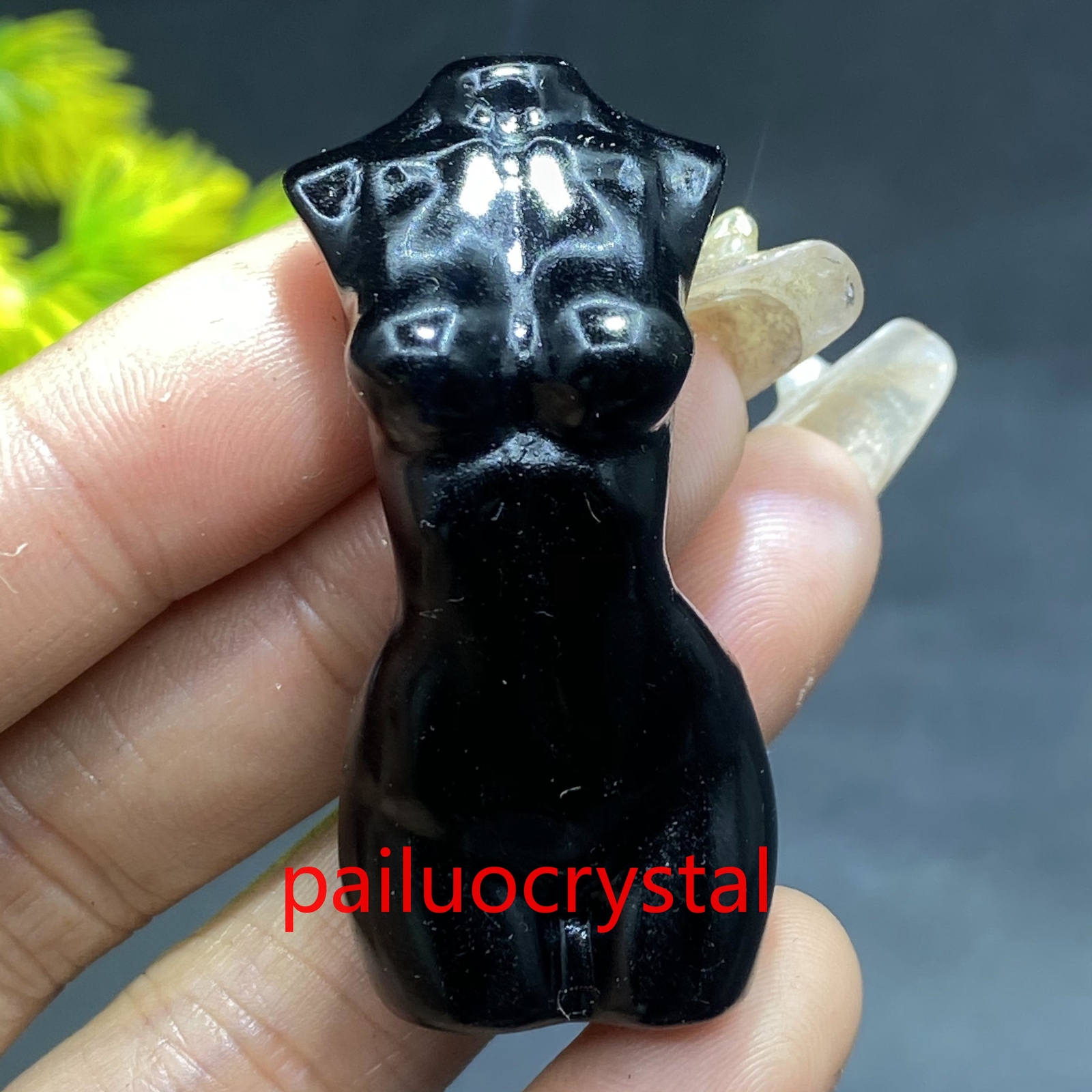 10pcs Natural Mixed Women Quartz Crystal Skull Carved Goddess Gem Healing 1.7″