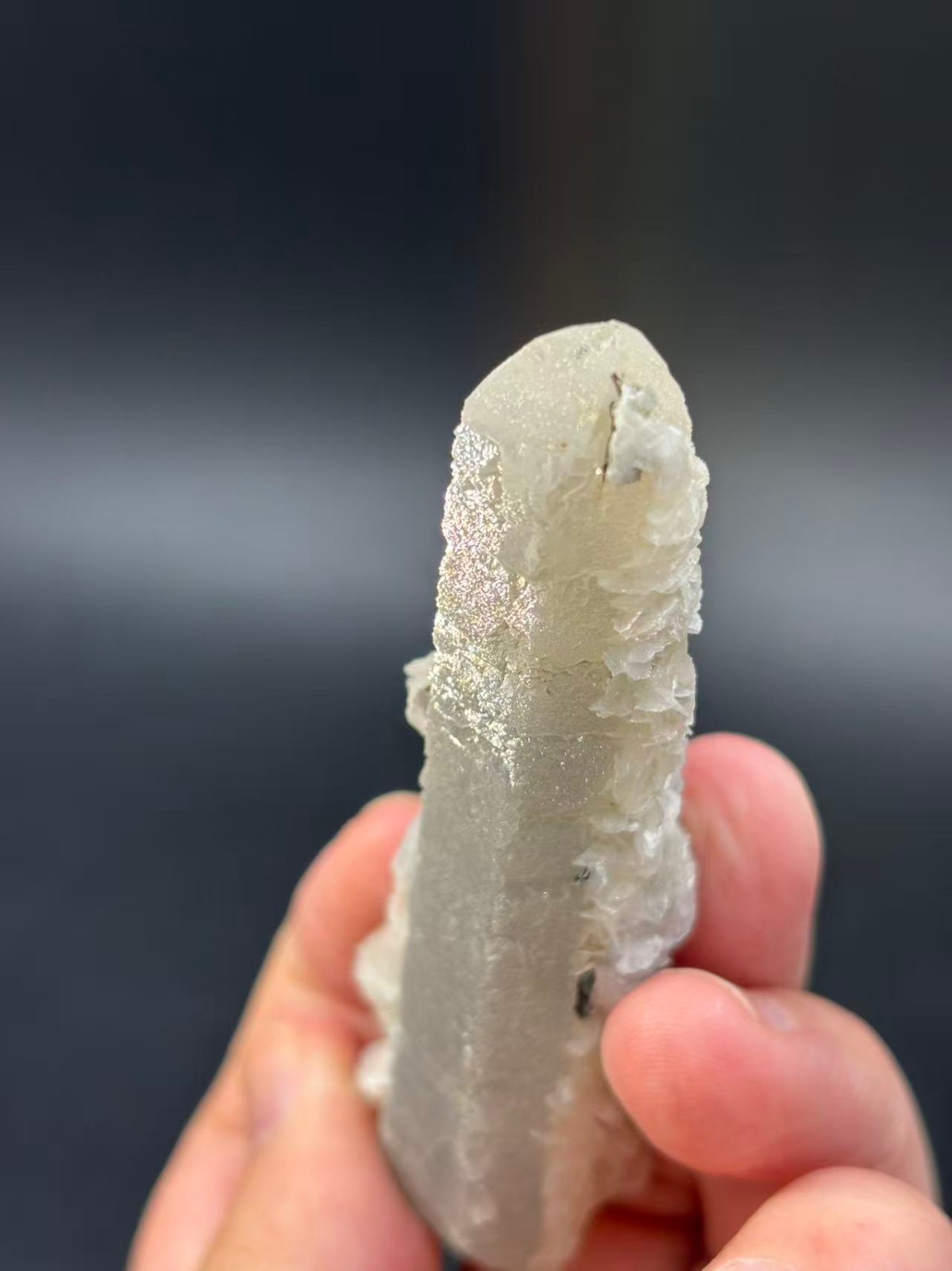 45g Quartz Calcite From Huanggangliang Inner Mongolia China