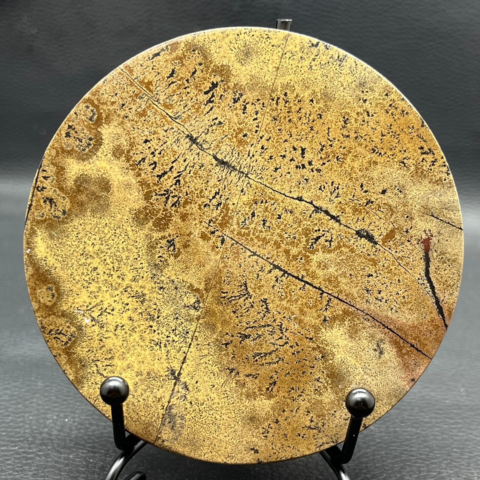 129G Natural Chinese painting stone crystal ornaments for home decoration L6