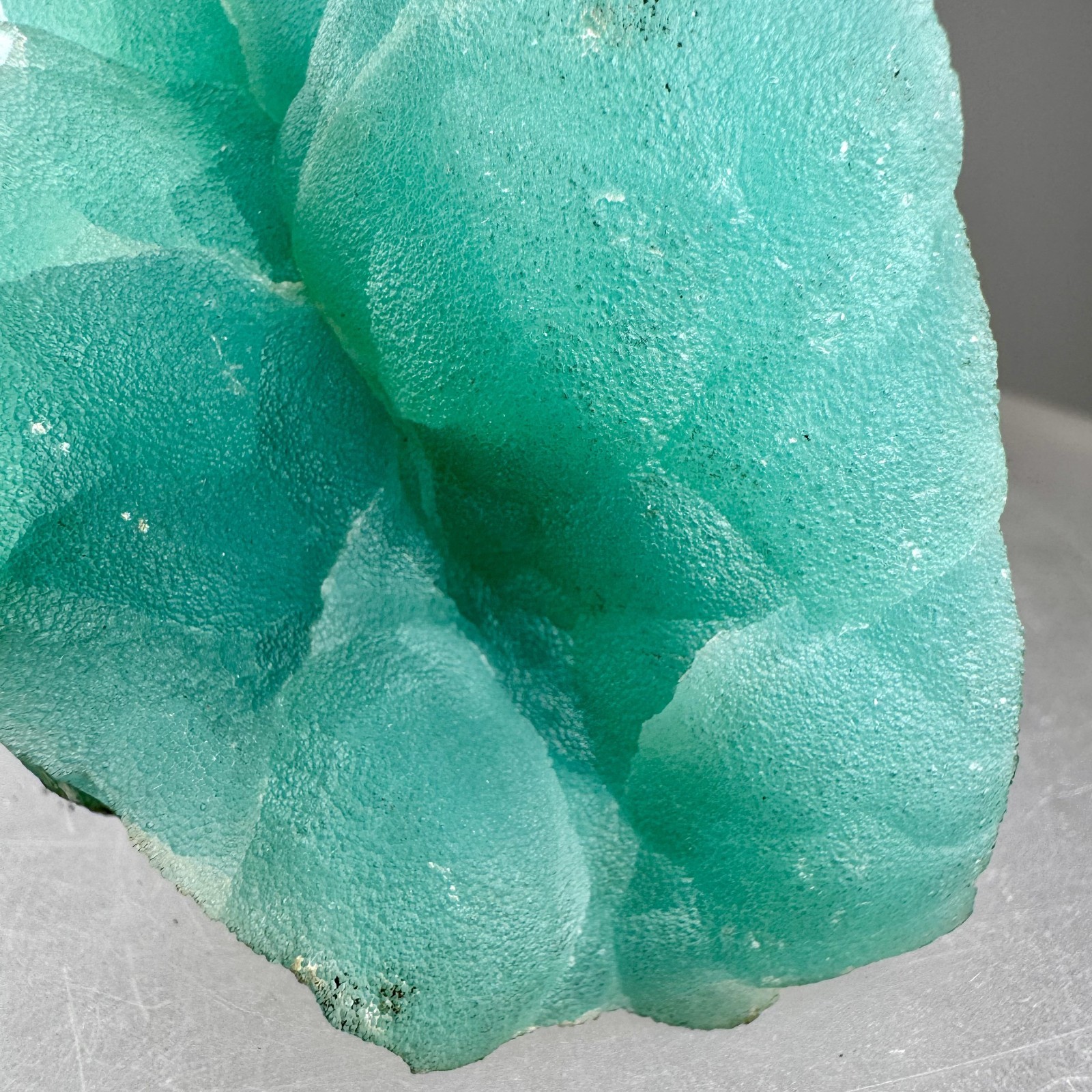 Fine Large Blue Smithsonite: Kelly mine, Magdalena, Socorro Co., New Mexico