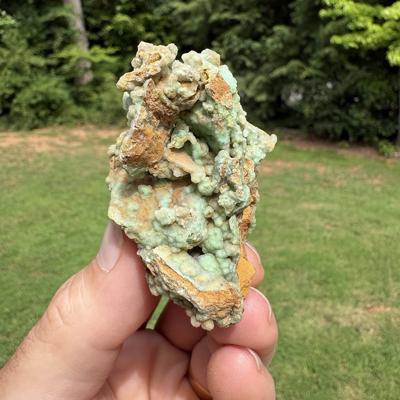 Lot Of 8 Natural Garnierite Mineral Nickel Ore Specimen