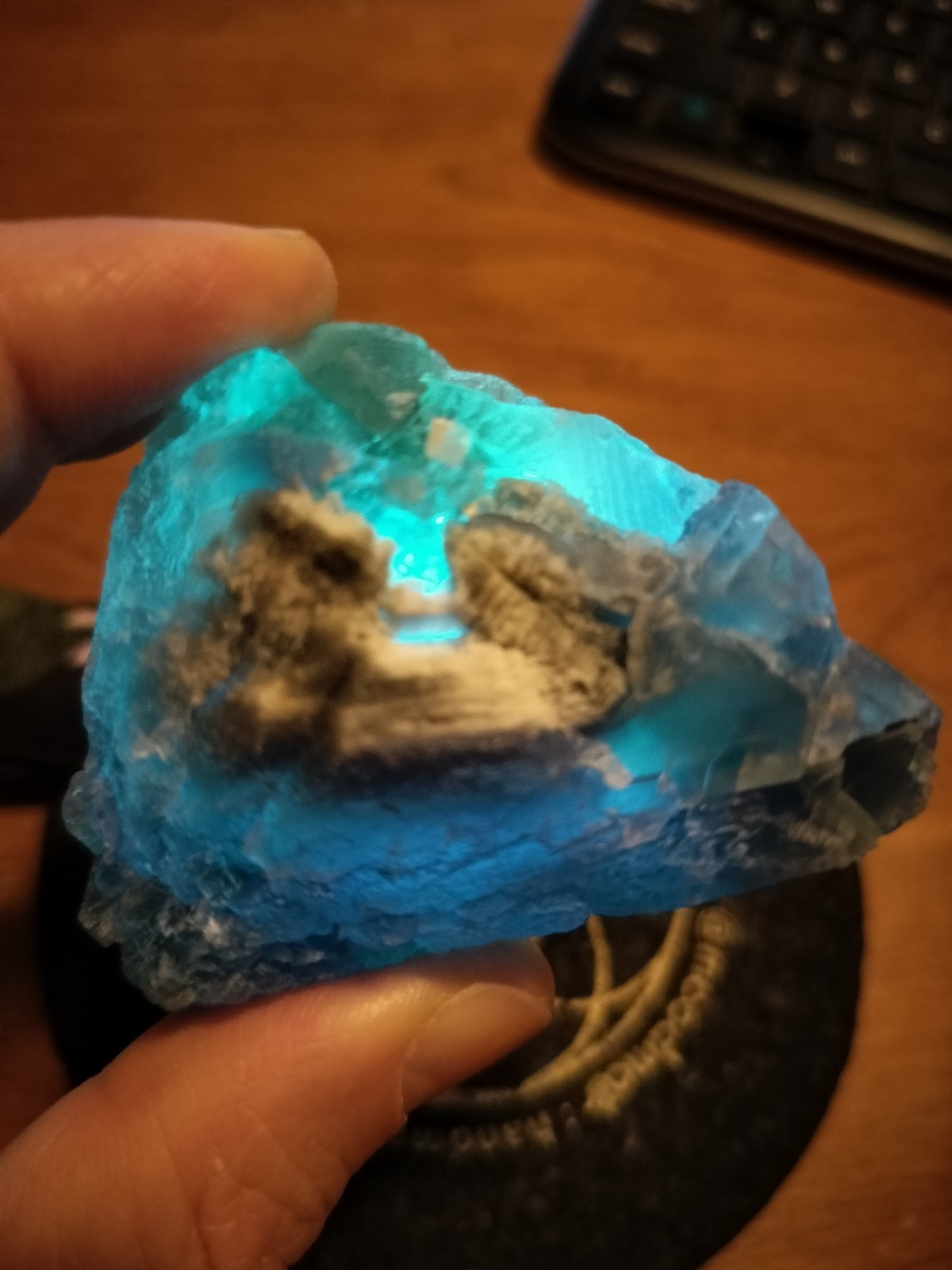 Blue & Green Fluorite from the Mauterndorf Quarry in Salzburg, Austria * Large