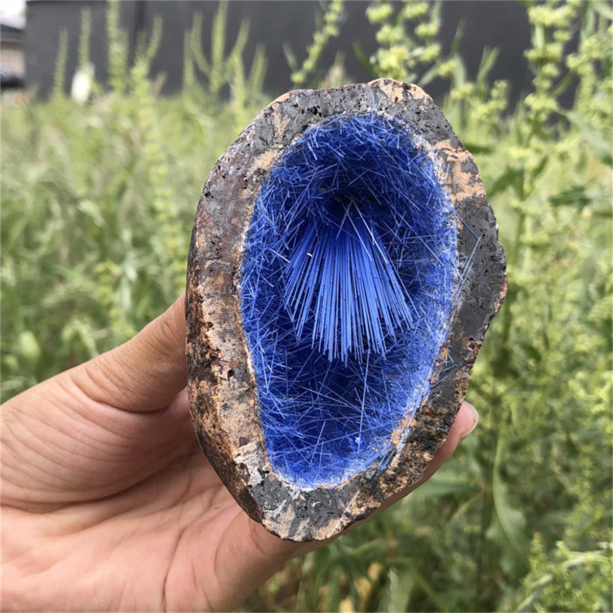 270g Natural Needle Ironstone Mineral Specimen Healing Reiki Decor Crystal Gift