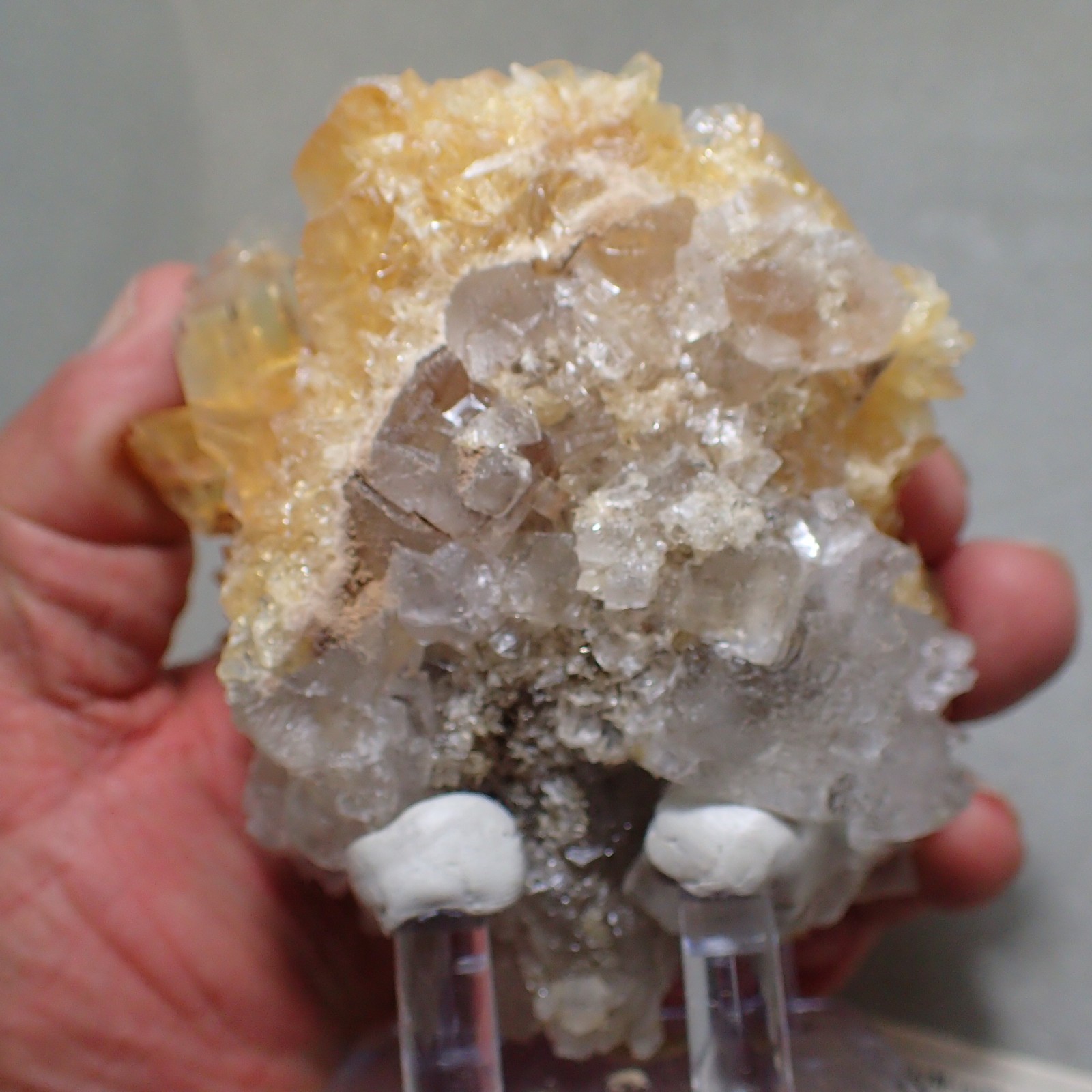 Selenite (Gypsum) with Halite, Las Salinas de Paracas, Ica Department, Peru