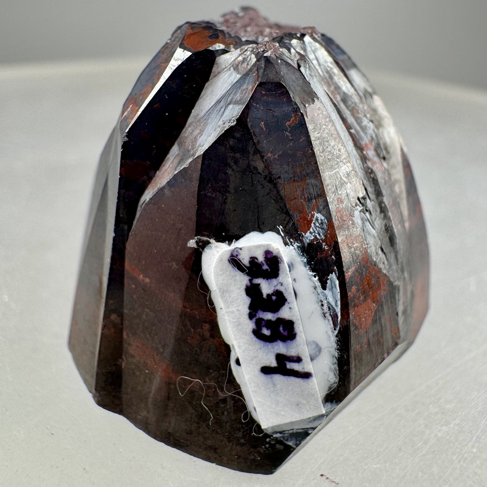 Fine Needle Ore Hematite: Montreal Mine, Gogebic Range, Iron Co., Wisconsin