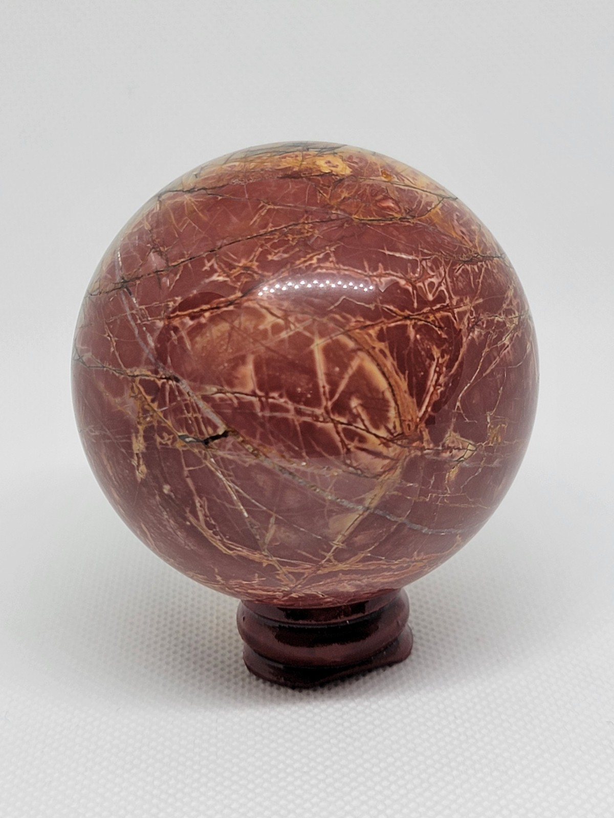 Cherry Creek Jasper Spere 8″ Circumference US Seller