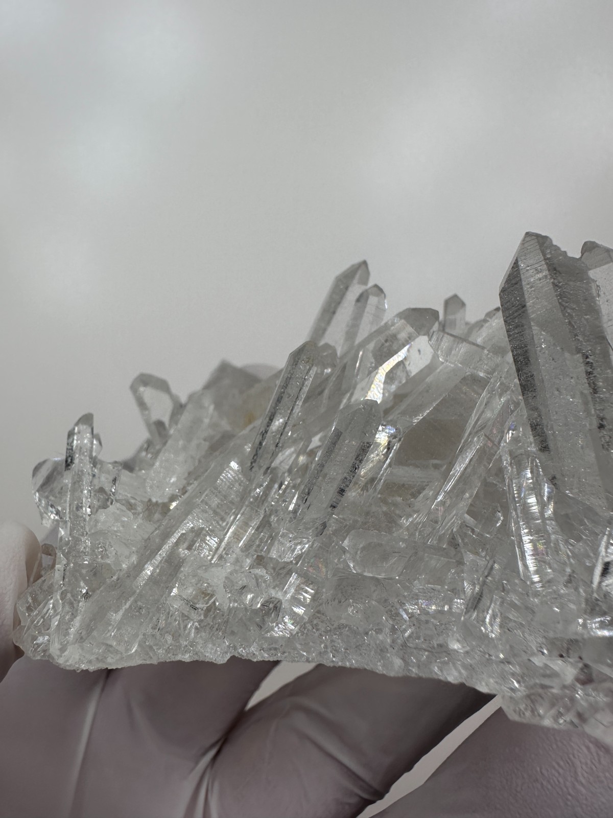 Top Quality Large Optical Clear Arkansas Quartz Crystal Cluster