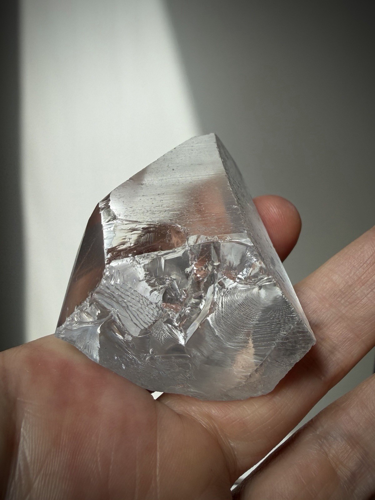 Lemurian Quartz Crystal Optical Quartz Self Healed Quartz Brazil Crystal
