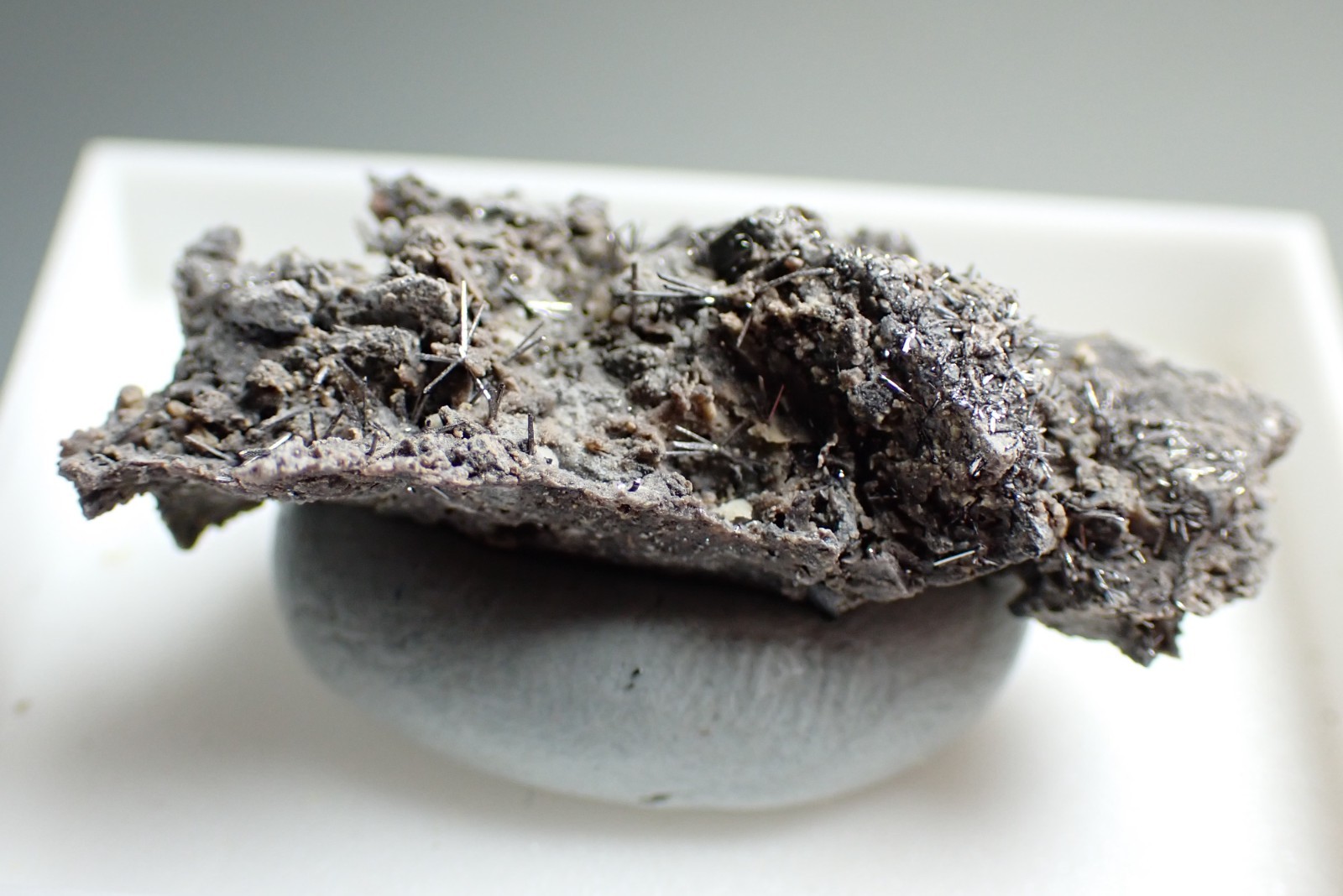 SELENIUM * CRYSTALS ON MATRIX * VERY RARE !!! Radvanice, CZECH REPUBLIC