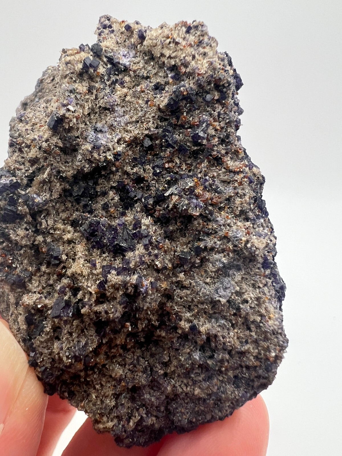 Old-time Cave-In-Rock Purple Fluorite, Illinois