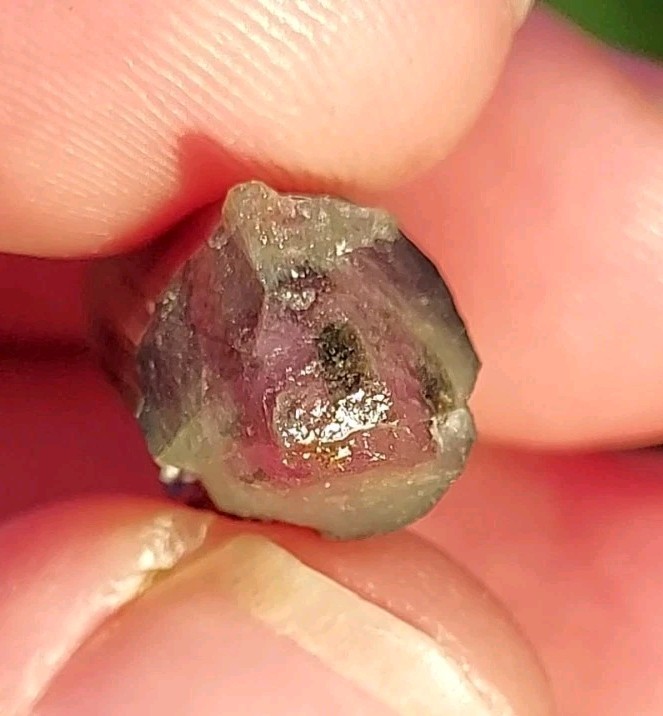 ULTRA RARE BURKHARD’S POCKET TOURMALINE NO REPAIRS PEDERNEIRA MINE BRAZIL
