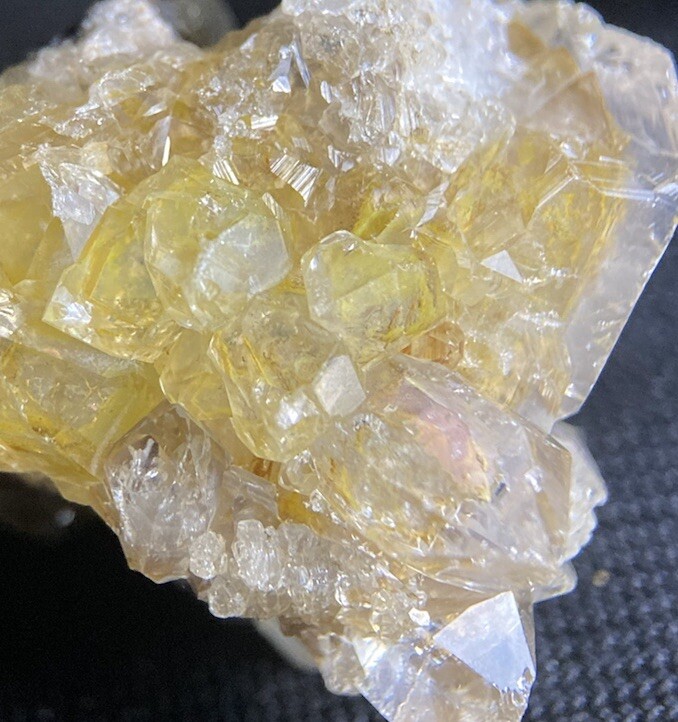 GOLDEN HEALER QUARTZ Natural Crystal Point Cluster SOLWEZI ZAMBIA