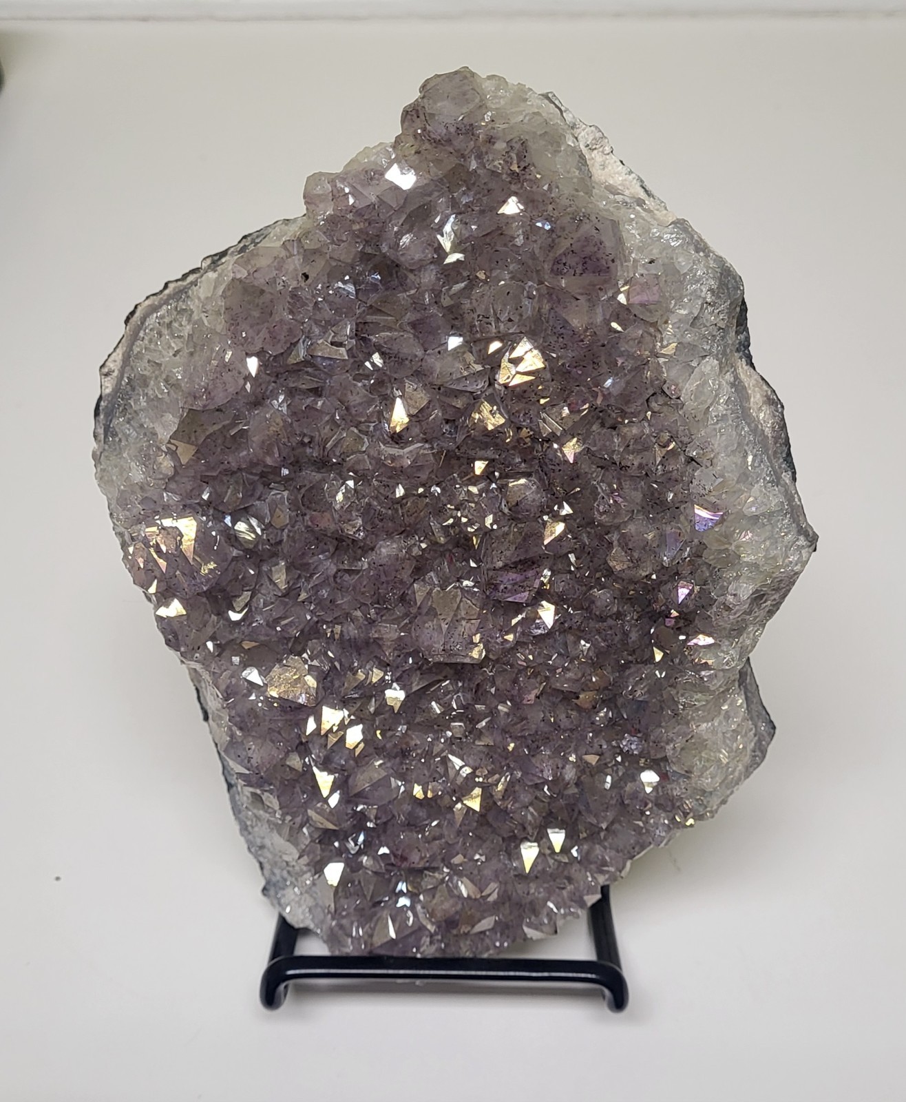 Amethyst Quartz Cluster Purple Lilac colors – LARGE 4 lb 5 oz