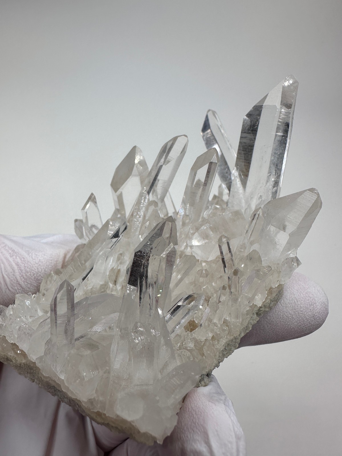 Top Quality Large Optical Clear Arkansas Quartz Crystal Cluster